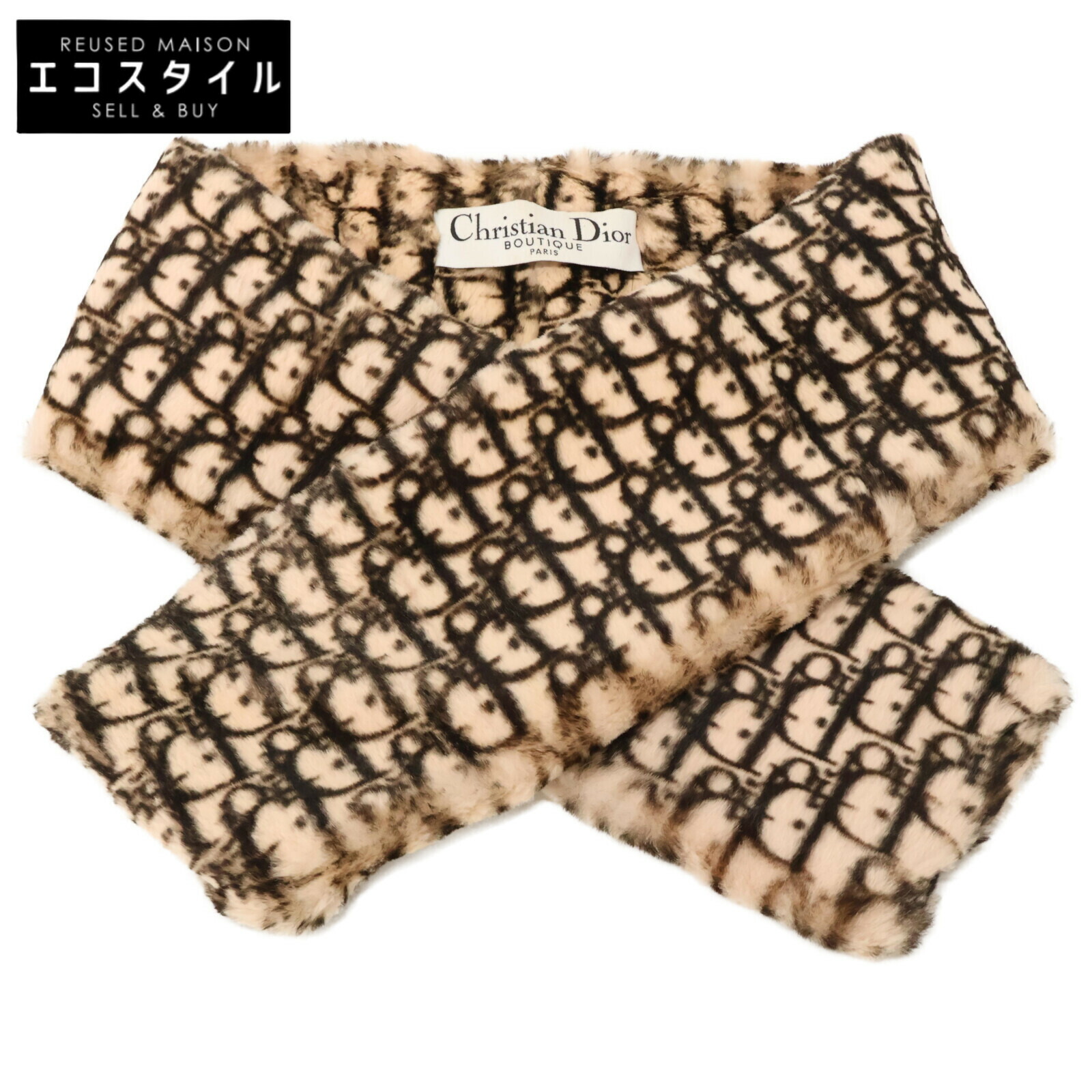 ディオール　トロッターウールマフラー(ユニセックス)　中古 楽天市場】ディオール Dior トロッター 18E0005A0479 グレー
