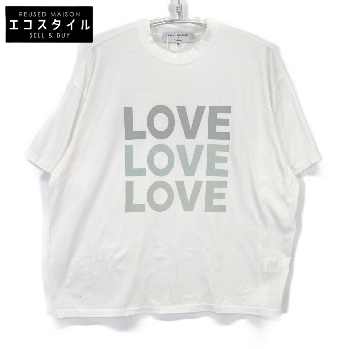 美品⭐️ロンハーマン KATHARINE HAMNETT Tシャツ 白 楽天市場】Ron Herman ロンハーマン KATHARINE HAMNETT Tシャツ