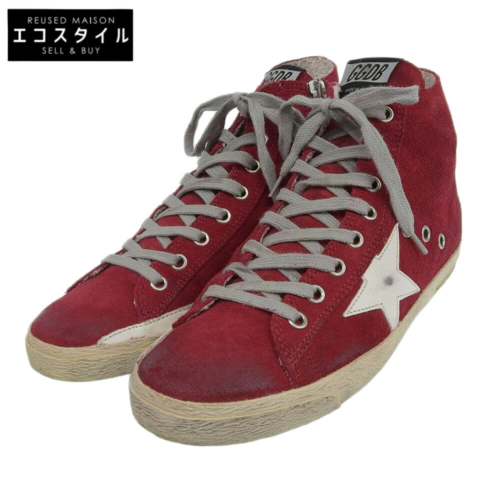 人気✨ゴールデングース ダメージ加工ハイカットスニーカー サイドジップ 星 楽天市場】GOLDEN GOOSE / ゴールデングース | 2.12 メタリック