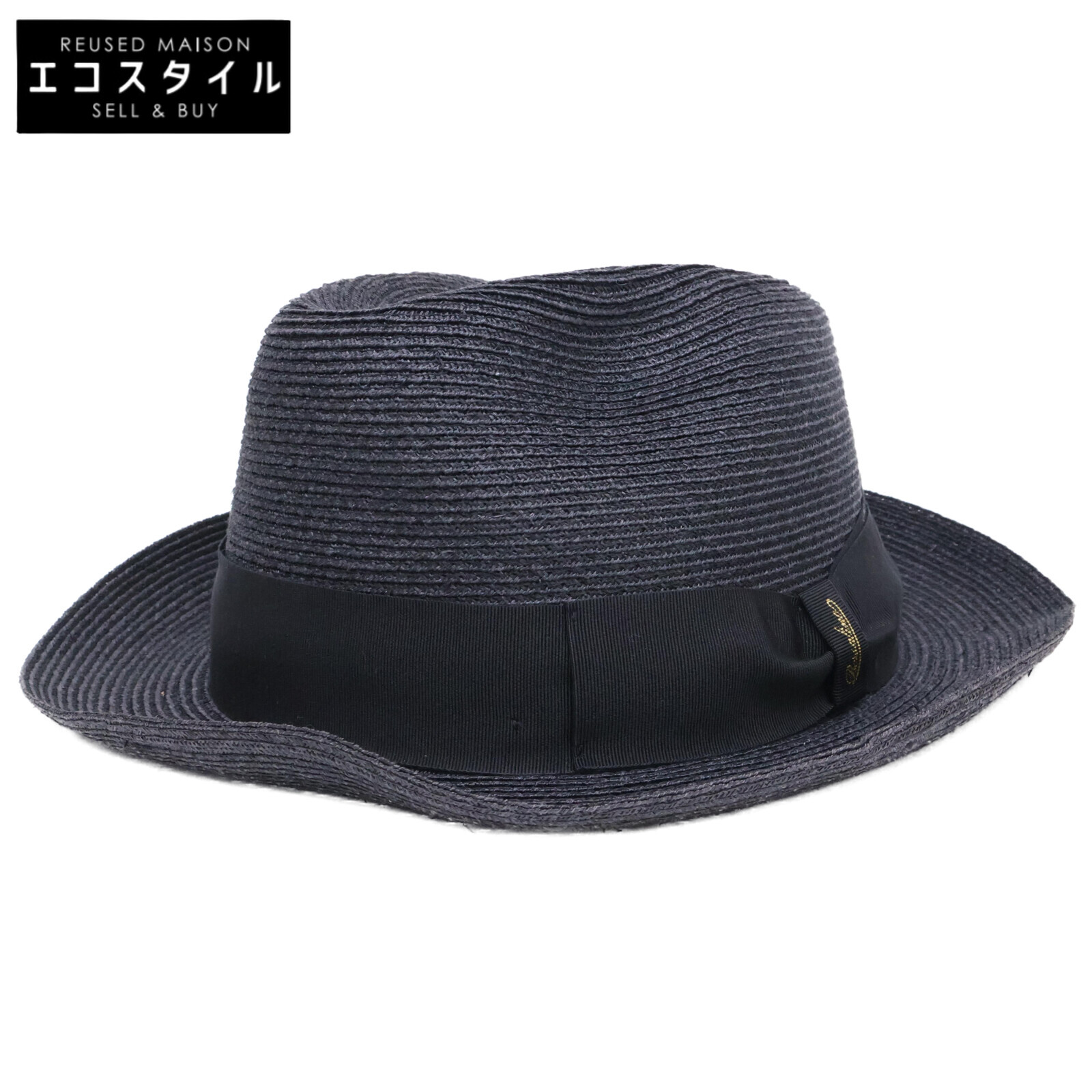 楽天市場】【中古】Borsalino ボルサリーノ ｽﾄﾛｰﾊｯﾄ 帽子 パナマ