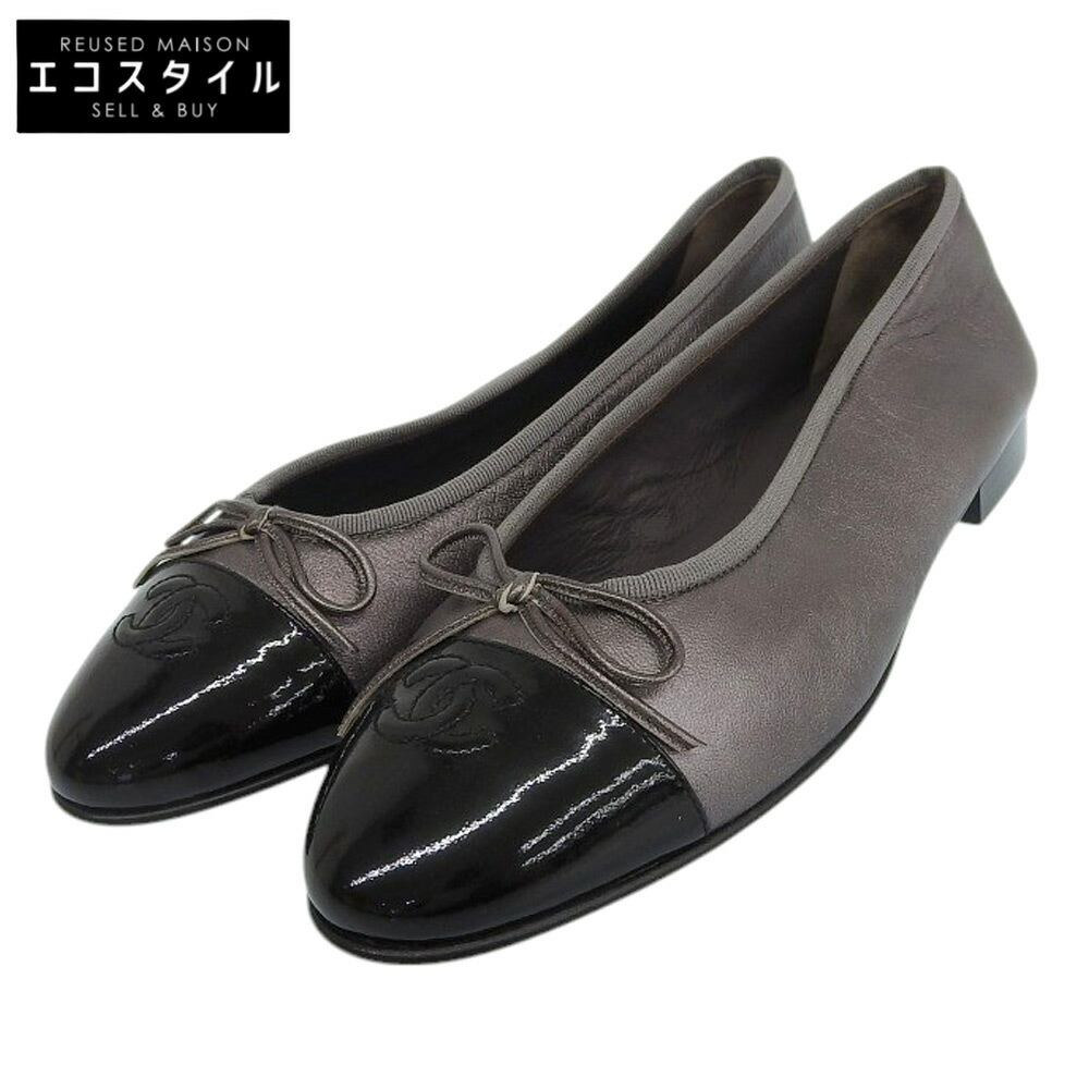 CHANEL バレエシューズ フラットシューズ 黒 サイズ 35 1/2 C 楽天市場】CHANEL シャネル バレエシューズ ブラック #35