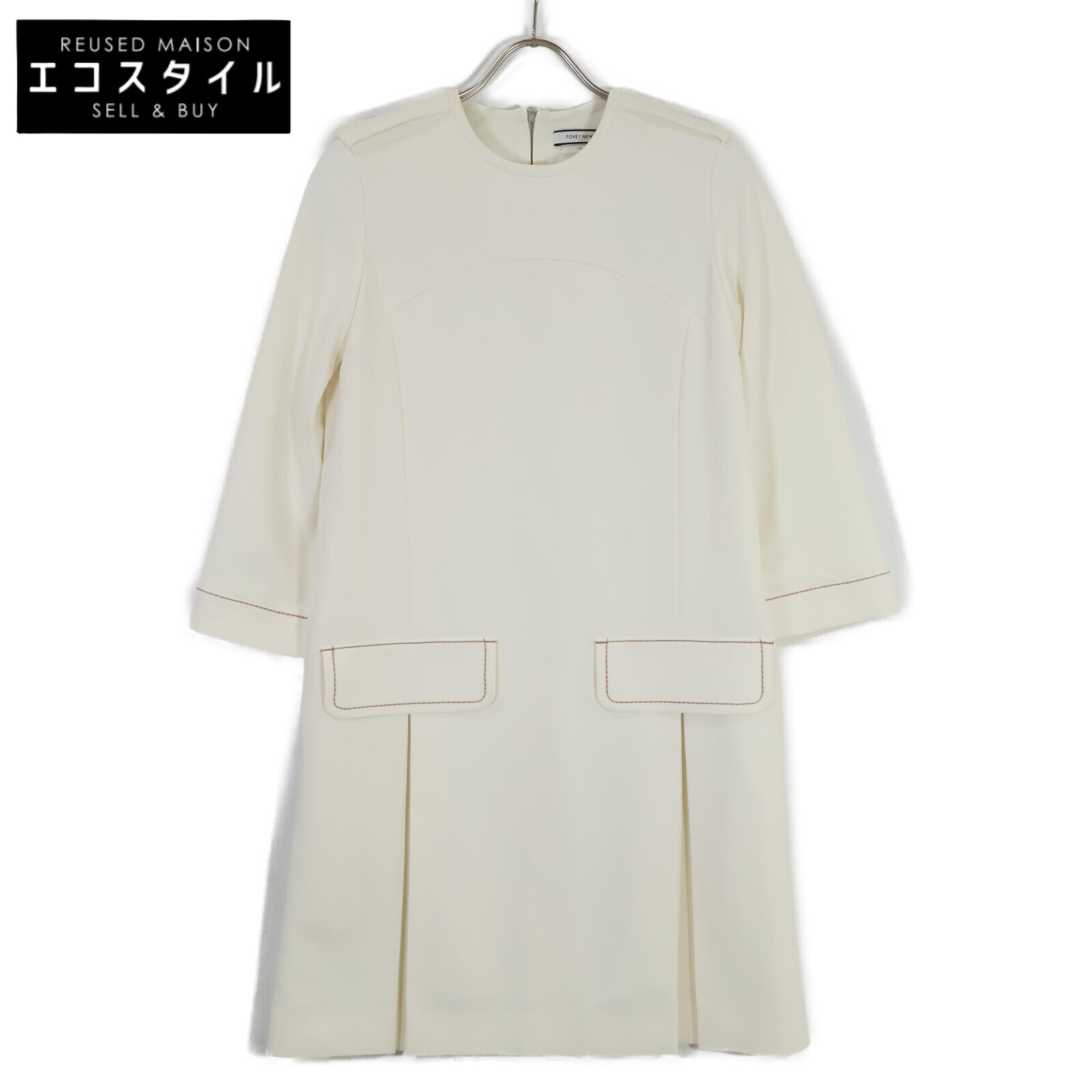 楽天市場】FOXEY フォクシー 37667 袖口プリーツ クルーネック長袖