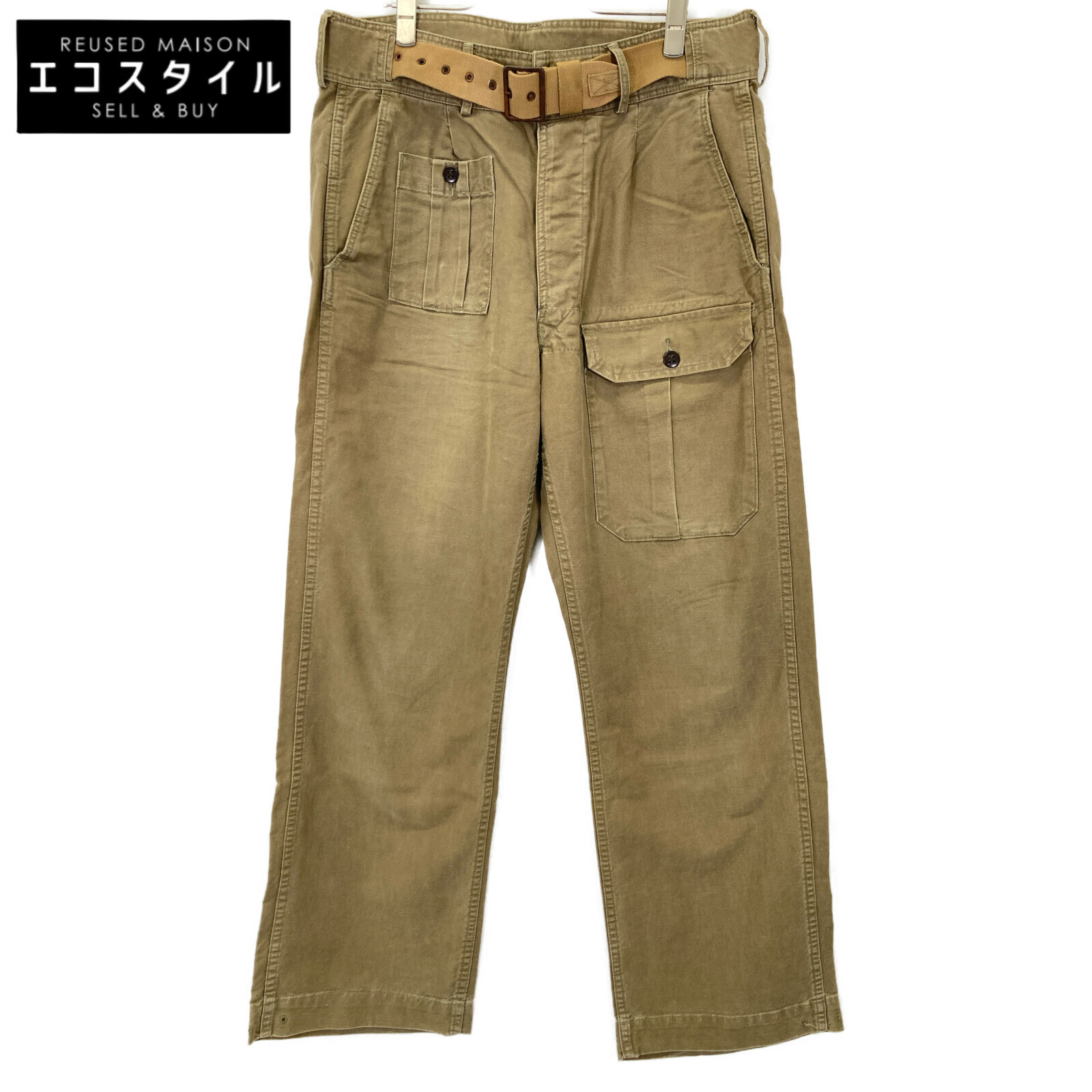 RRL ミリタリー　カーゴパンツ 楽天市場】RRL(ダブルアールエル ラルフローレン)キャンバス