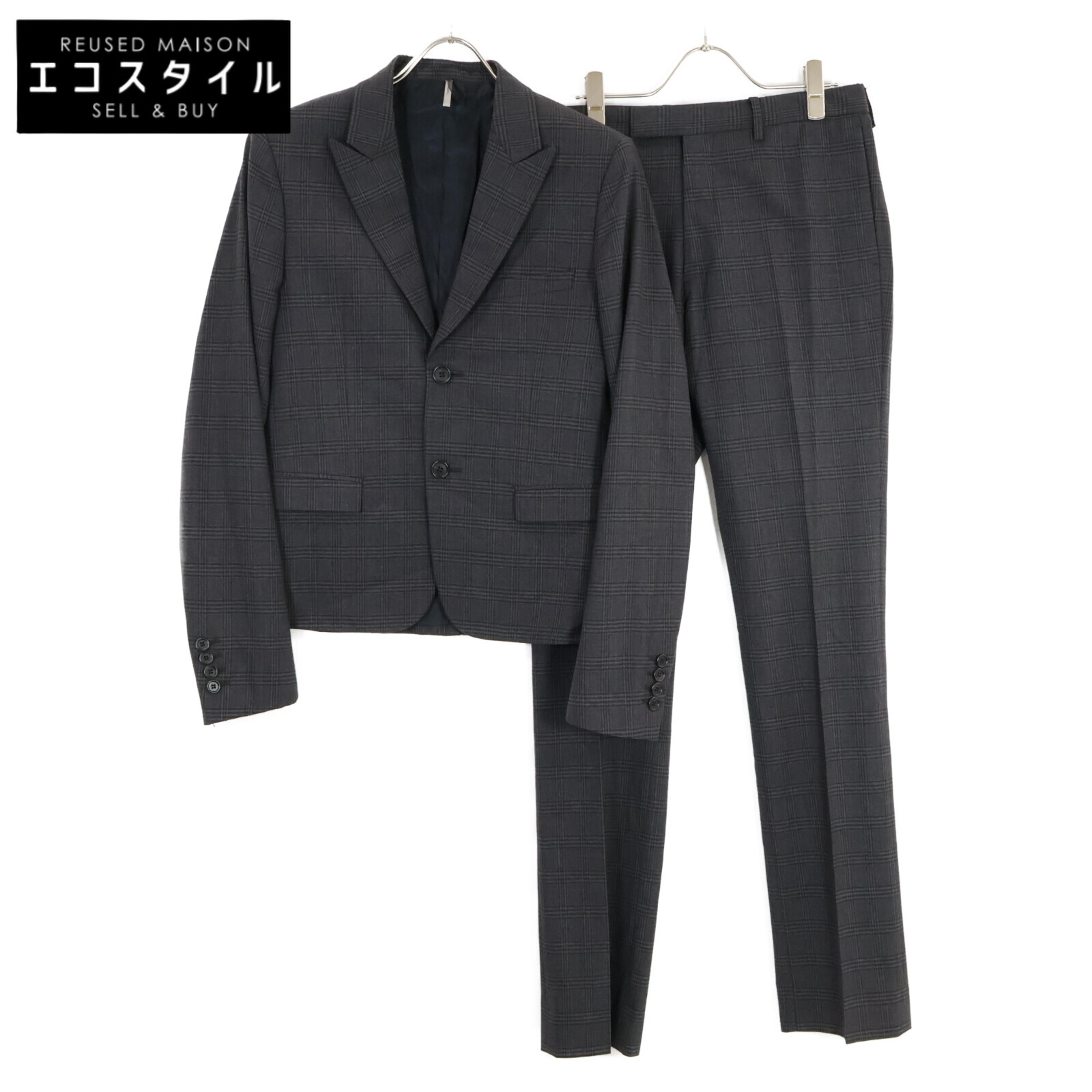 DIOR ディオール 2つ釦セットアップスーツ44/オム/クリスチャン 楽天市場】Dior HOMME ディオールオム シルク ブレンド コットン