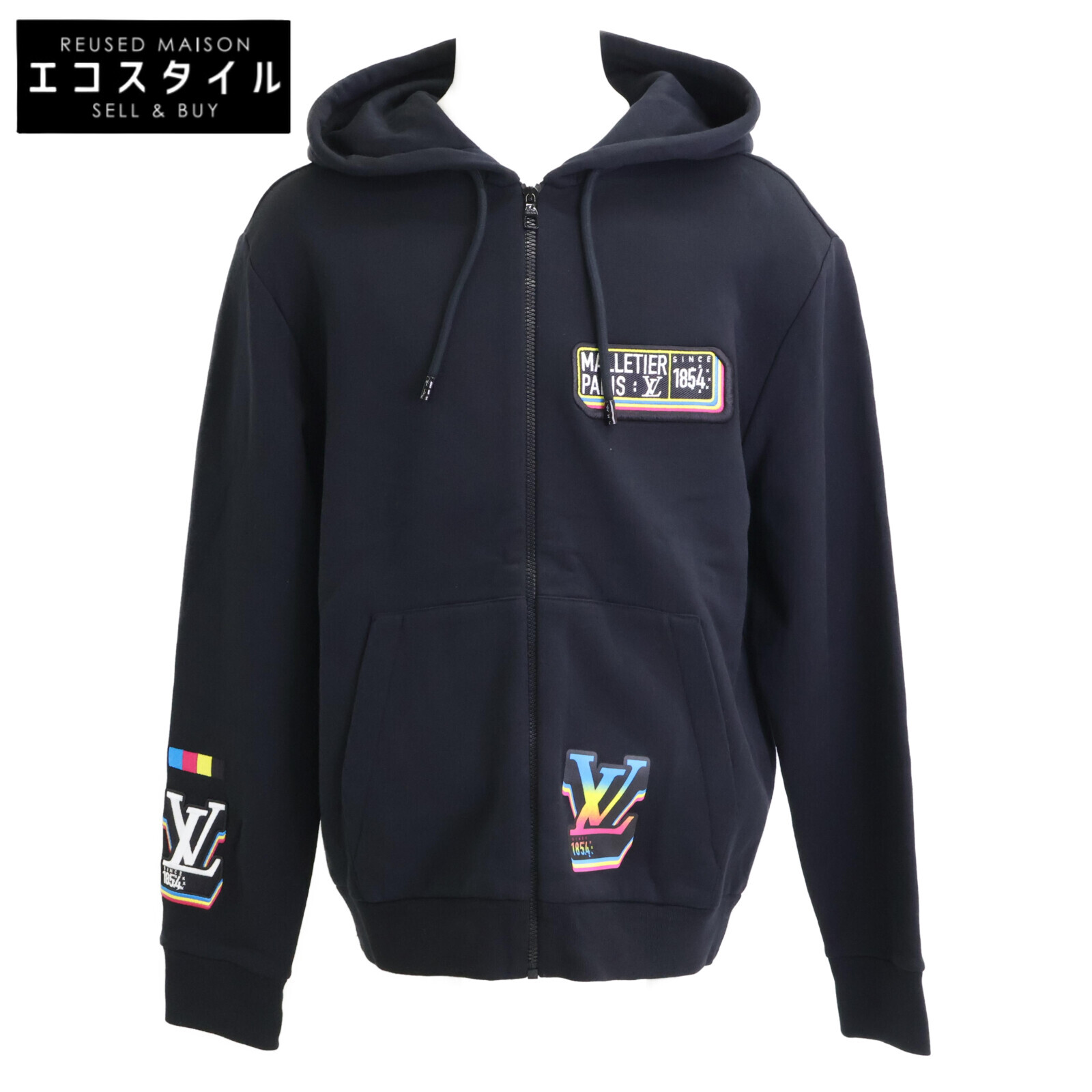 極美品　LOUIS VUITTON ルイ・ヴィトン　ワッペンパーカー　国内正規品 Yahoo!オークション - 極美品 LOUIS VUITTON ルイ・ヴィトン