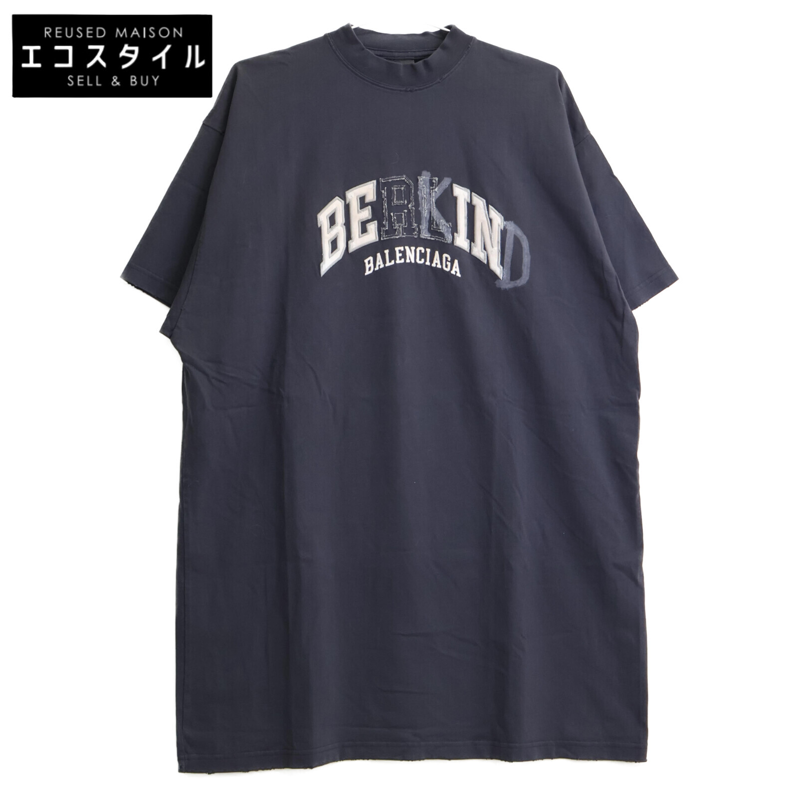◆BALENCIAGA◆バレンシアガ ブラックコットンTシャツ 楽天市場】BALENCIAGA バレンシアガ ブラック 23年製 739028