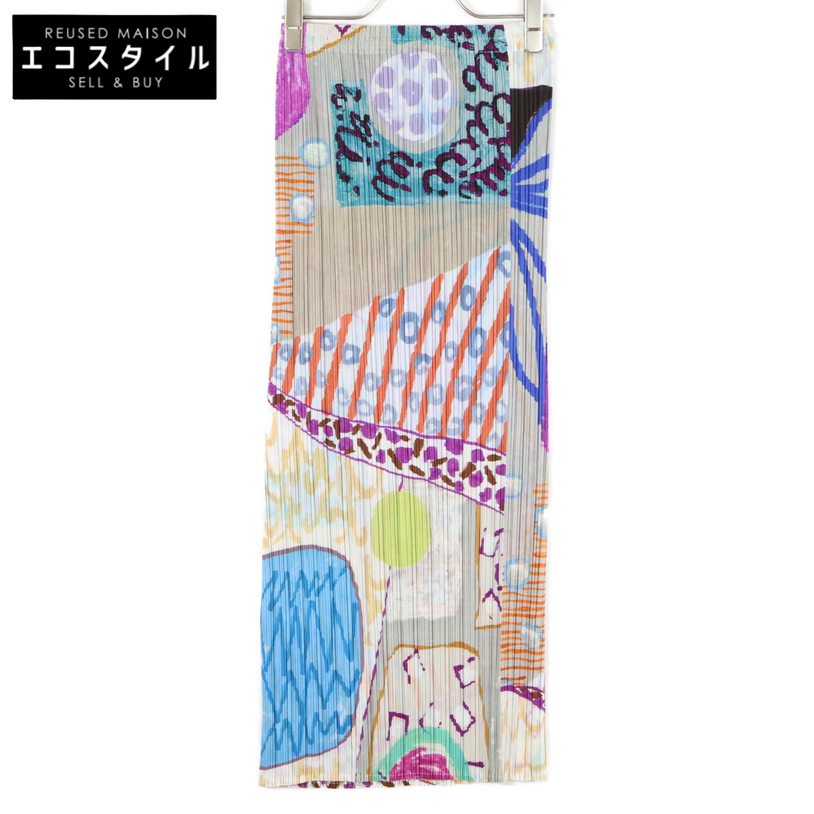 PLEATS PLEASE サイズ1柄プリーツスカート PLEATS PLEASE ISSEY MIYAKE - PLEATS PLEASE EFFICIENT SQUARE