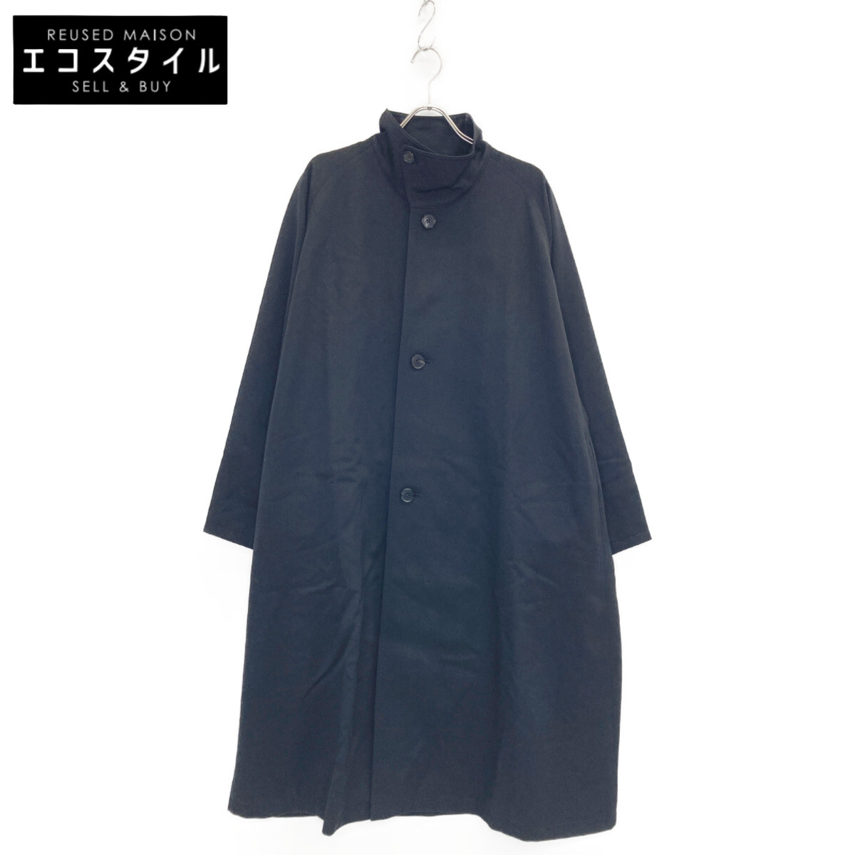 楽天市場】【中古】CABaNウールギャバジンスタンドカラーコート