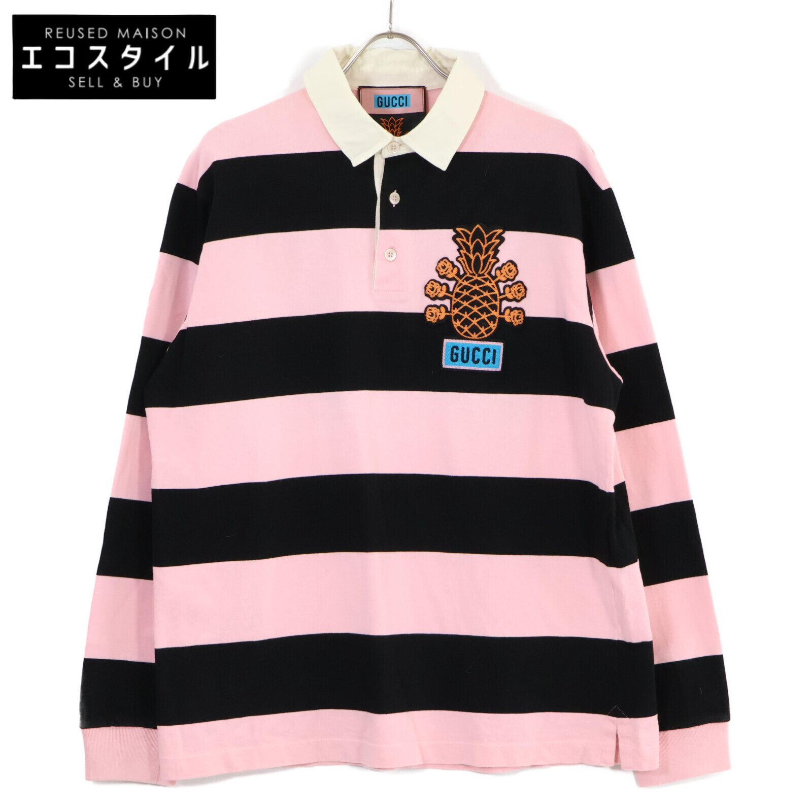 GUCCI●グッチ＜長袖ポロシャツ＞●M727y 楽天市場】グッチ GUCCI（長さ（袖）長袖）（ポロシャツ