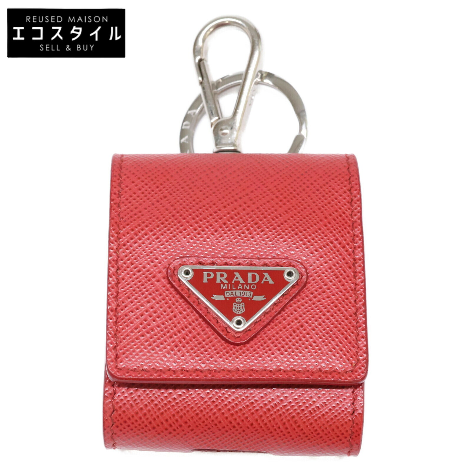 未使用級 PRADA プラダ 三角ロゴ シガレットケース 小物ポーチ アイコス プラダ ミラノ 小物ケース iQOSケース モバイルホルダー 三角