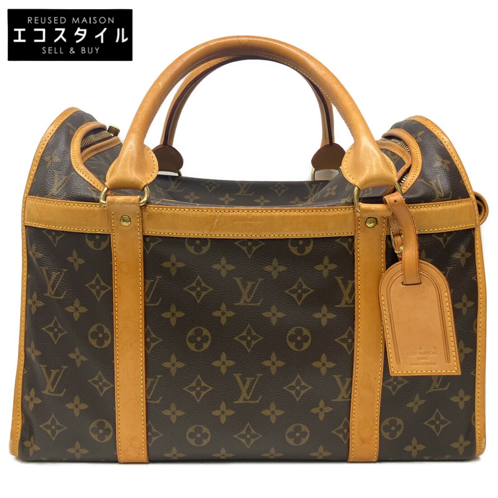LOUIS VUITTON M42021 犬用キャリー 楽天市場】ルイヴィトン 【LOUIS VUITTON】M42021 サックシヤン