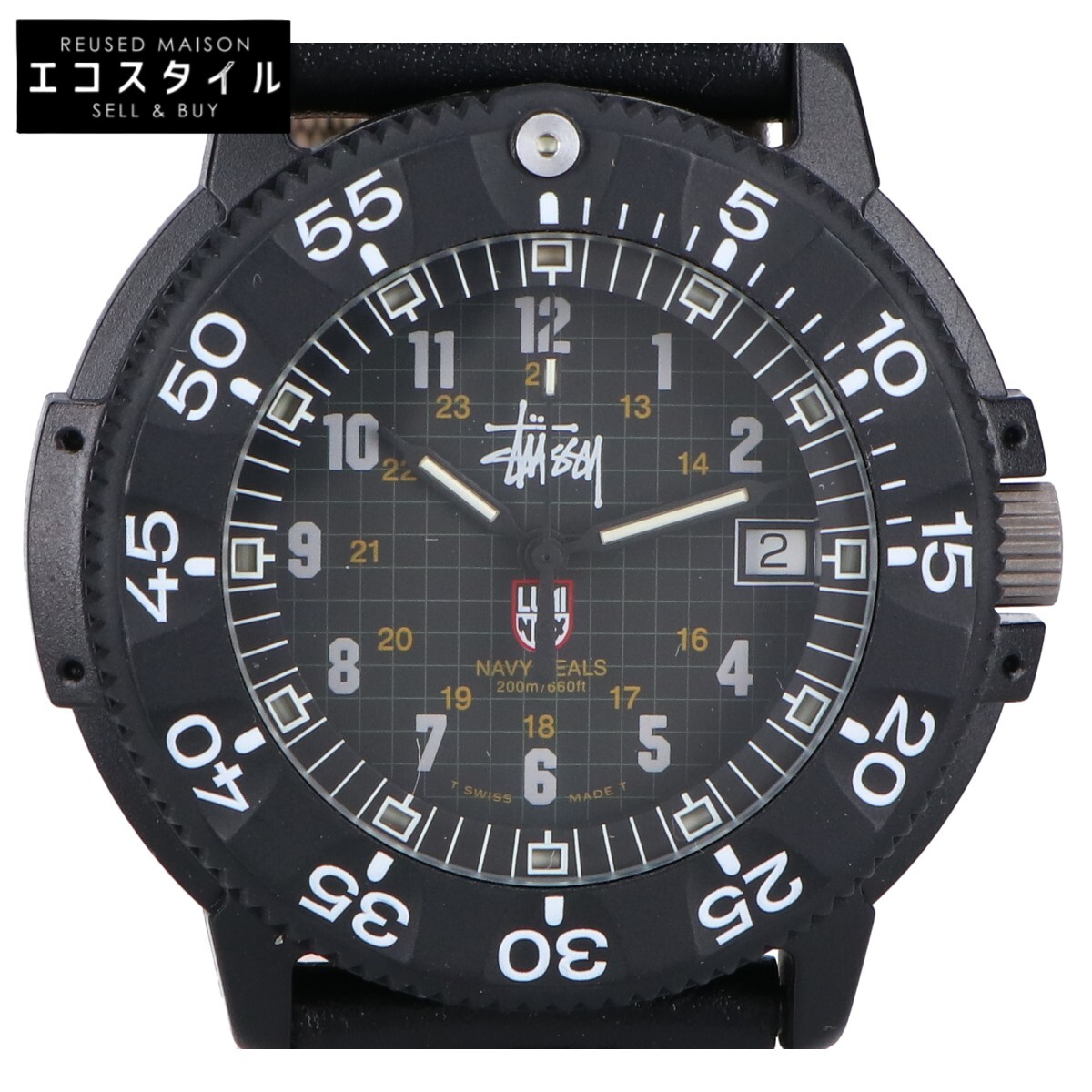 楽天市場】STUSSY LUMINOX 3150 MEGABASS LIMITED 1000本限定