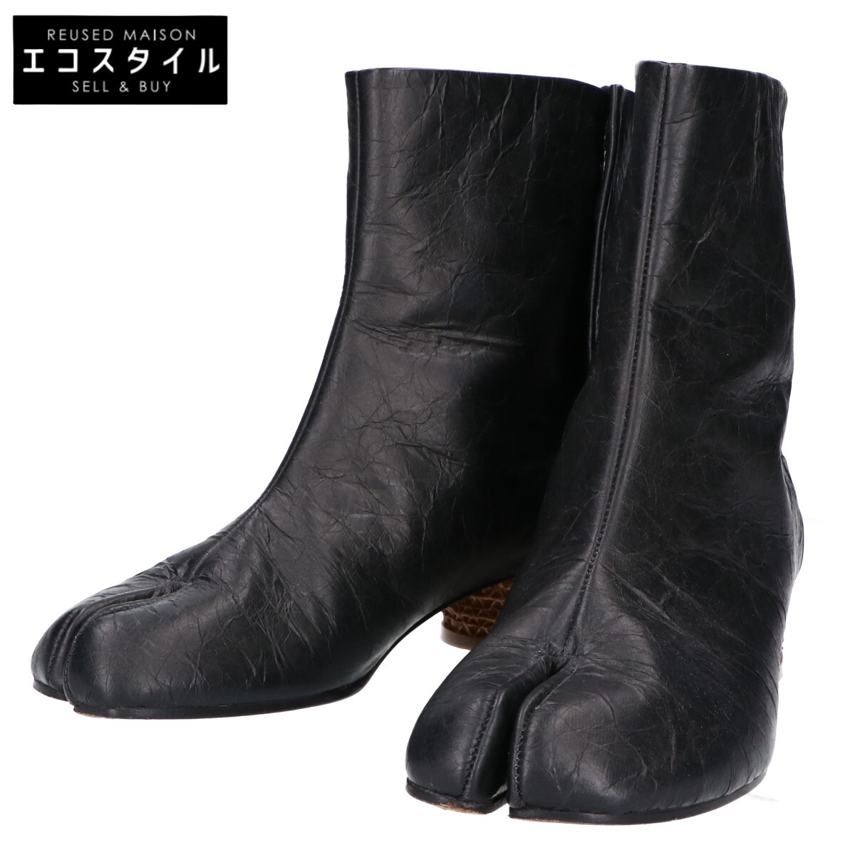 新品未使用　メゾンマルジェラ　22 足袋ブーツ　37 レインブーツ　マルジェラ Maison Margiela メゾンマルジェラ 足袋 ブーツ シルバー サイズ