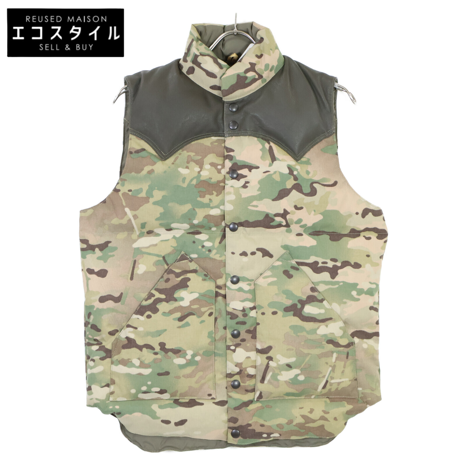ロッキーマウンテン　70s ヴィンテージ 配色○ サイズ42 ダウンベスト 70s Rocky Mountain Down Vest 70年代 ロッキーマウンテン