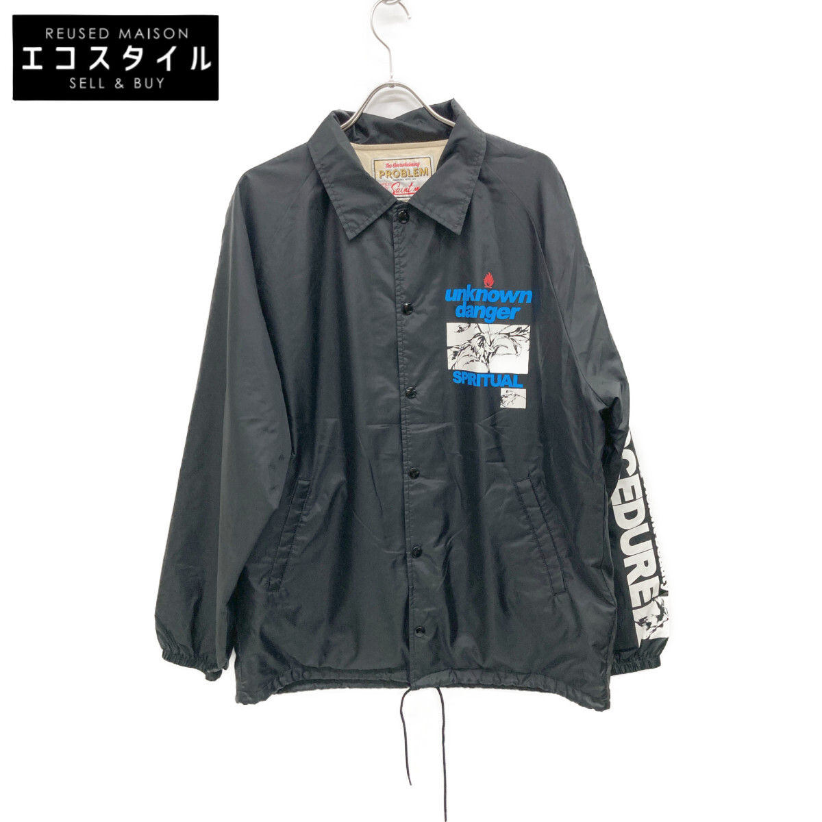 楽天市場】SAINT MICHAEL × VLONE 22AW VL COACH JACKET SKULL