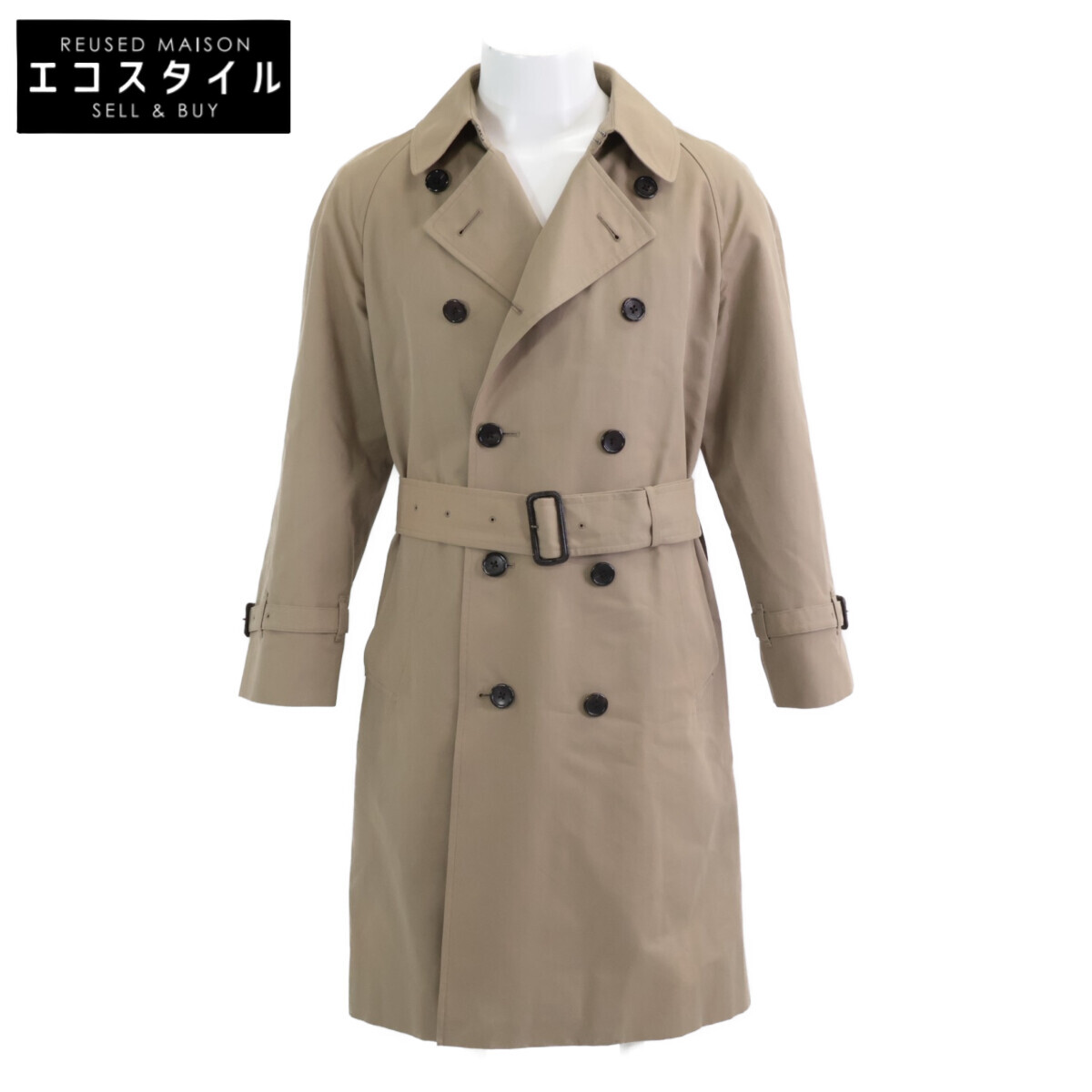 美品 マーガレットハウエル ハリスツイード ダッフルコート チャコールグレー M 美品 マーガレットハウエル ハリスツイード ダッフルコート