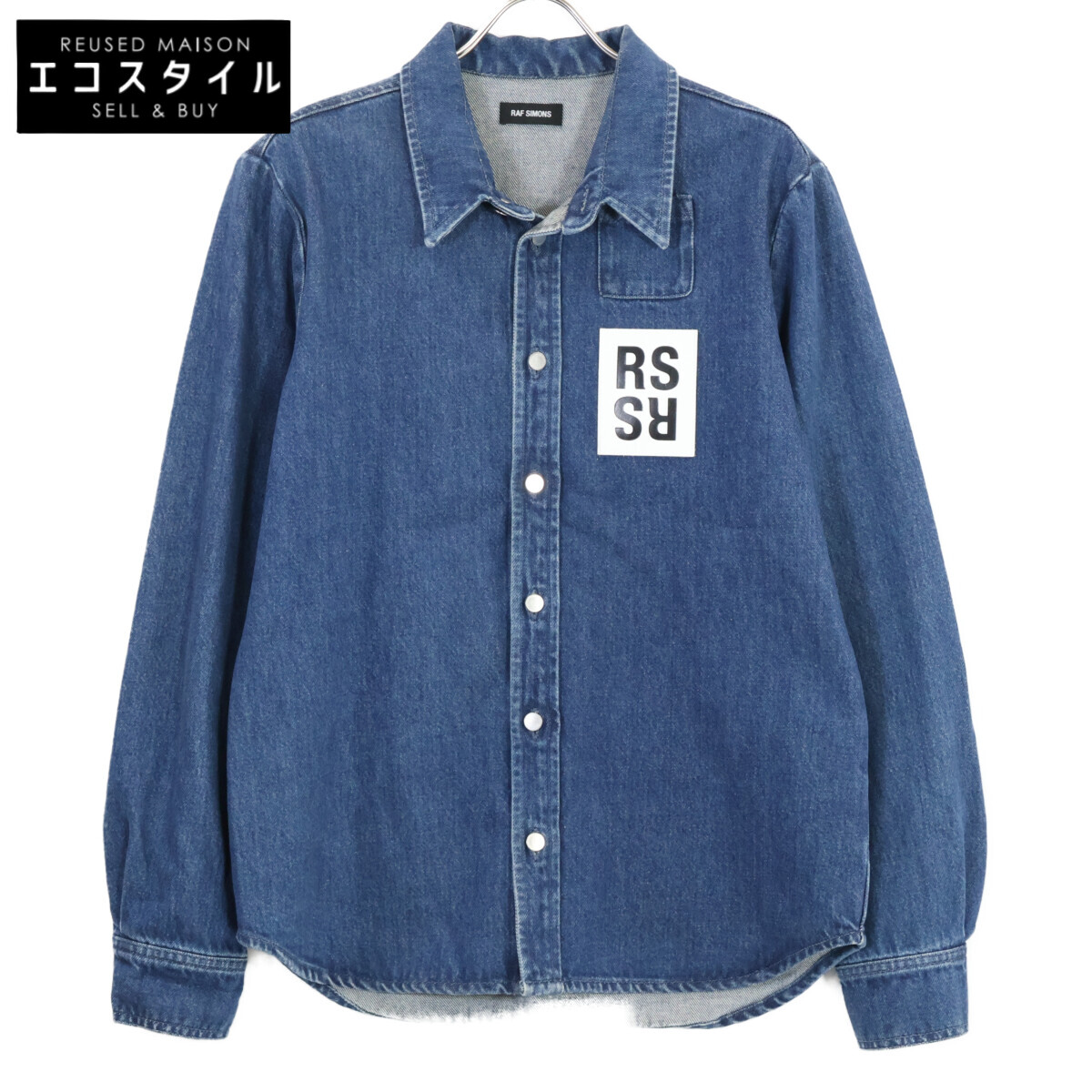 楽天市場】【中古】RAF SIMONSオーバーサイズデニムジャケット