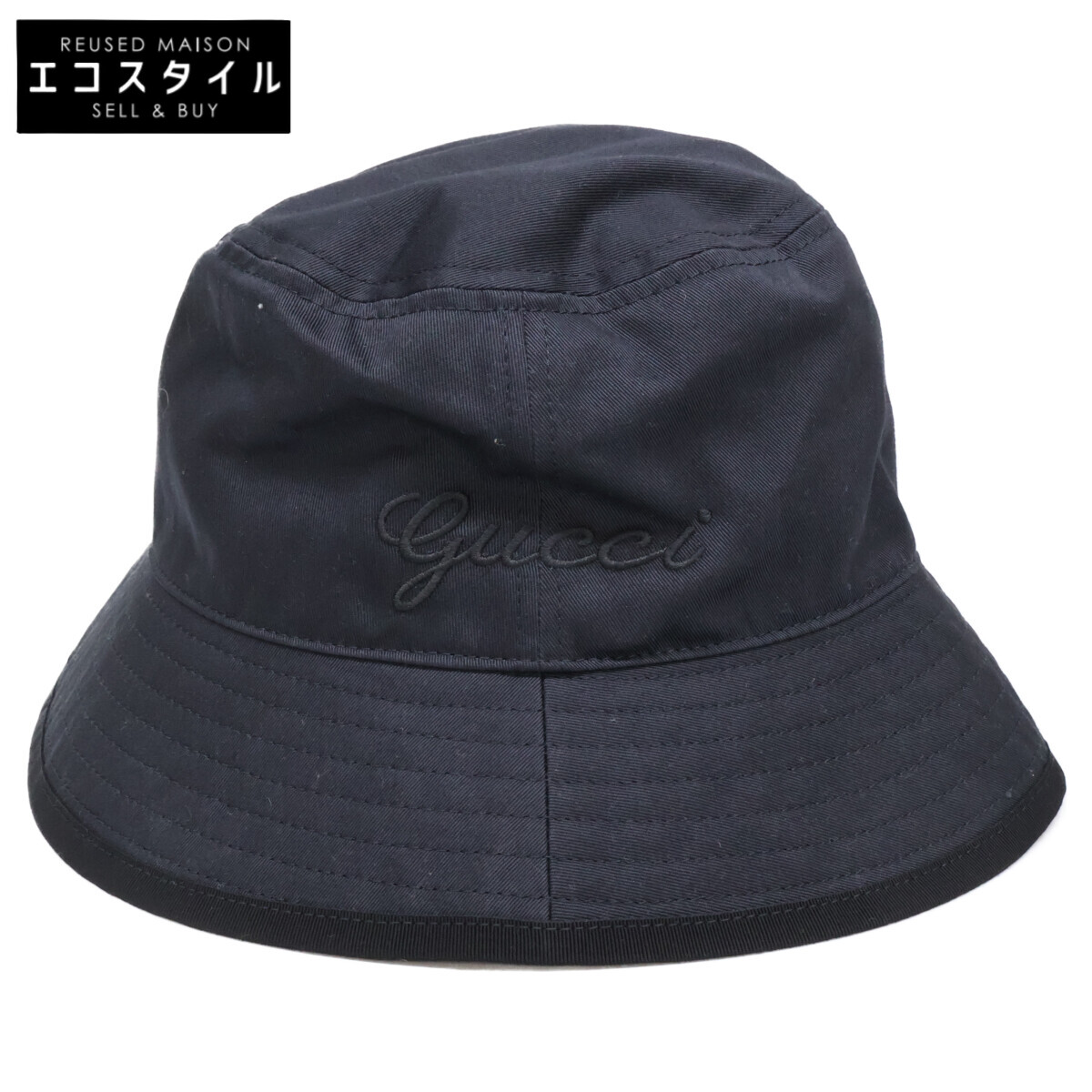 グッチ　ハット　ダークブラウン　Ｌ GGキャンバス バケットハットベージュ＆ダークブラウン | GUCCI公式