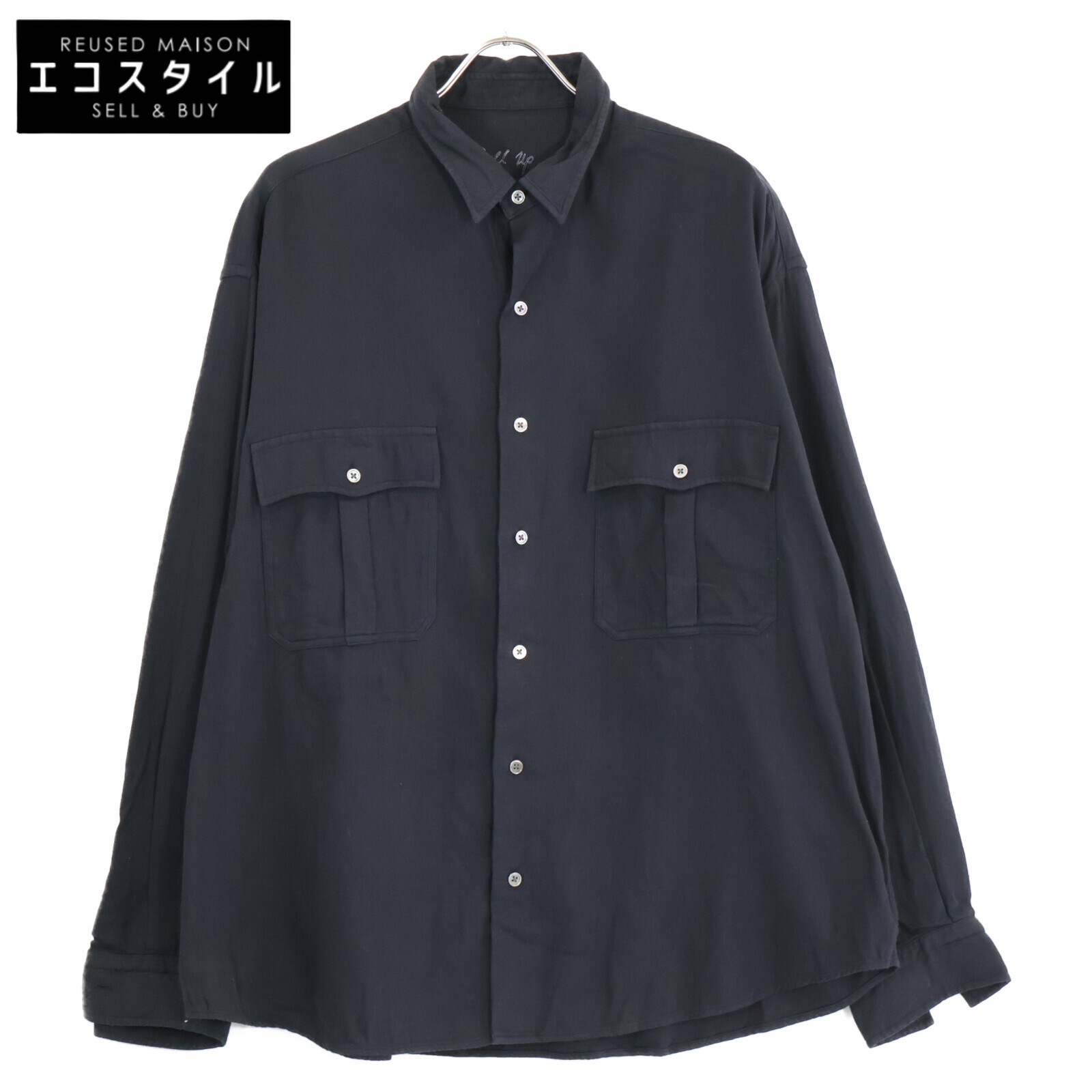 ★XXLサイズ！PorterClassic リネンウエスタンワイドシャツ PORTER CLASSIC - XXLサイズ！PorterClassic リネンウエスタン