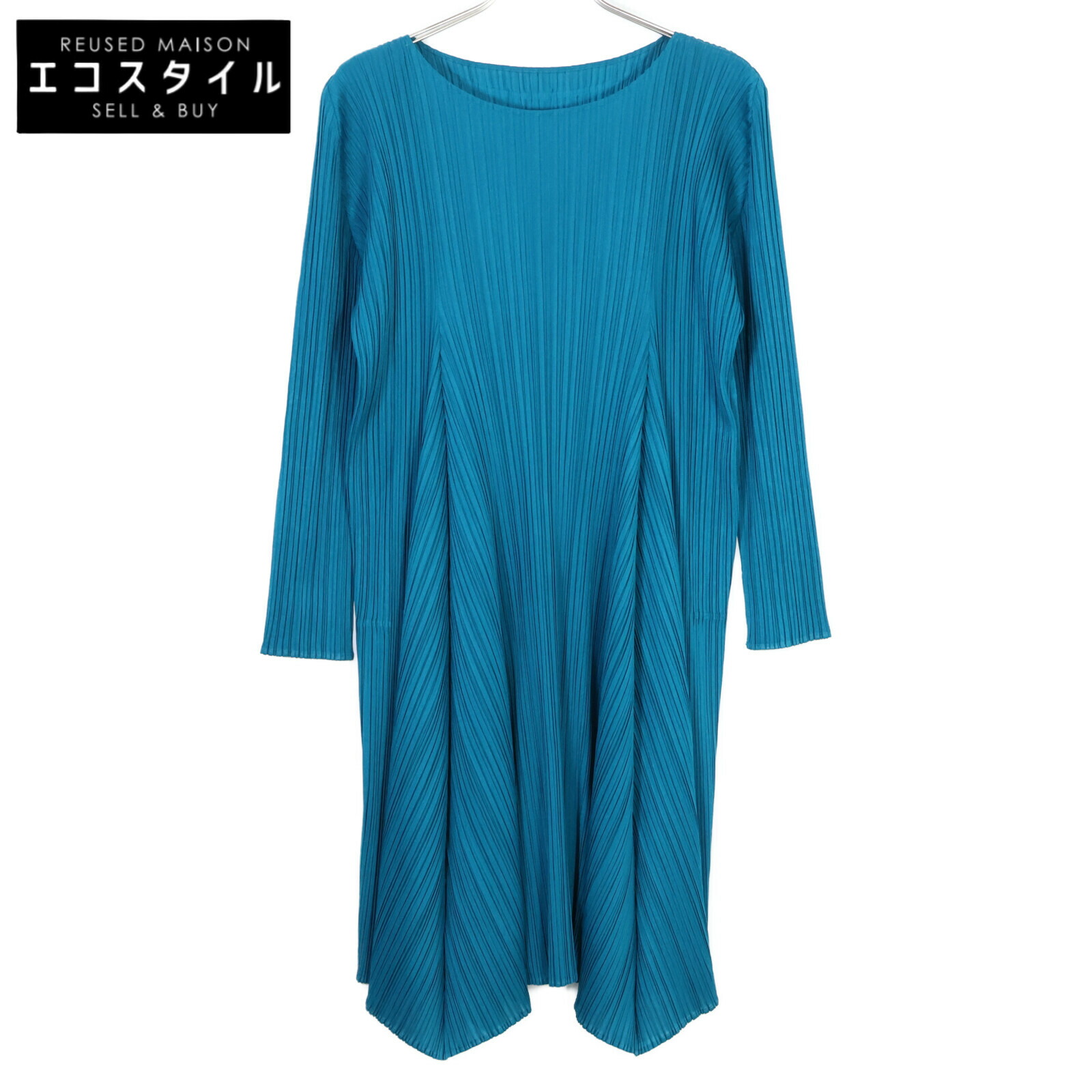 PLEATS PLEASE プリーツプリーズ ノースリーブロングワンピース 5 プリーツプリーズPLEATS PLEASE ウェービングチェックプリント