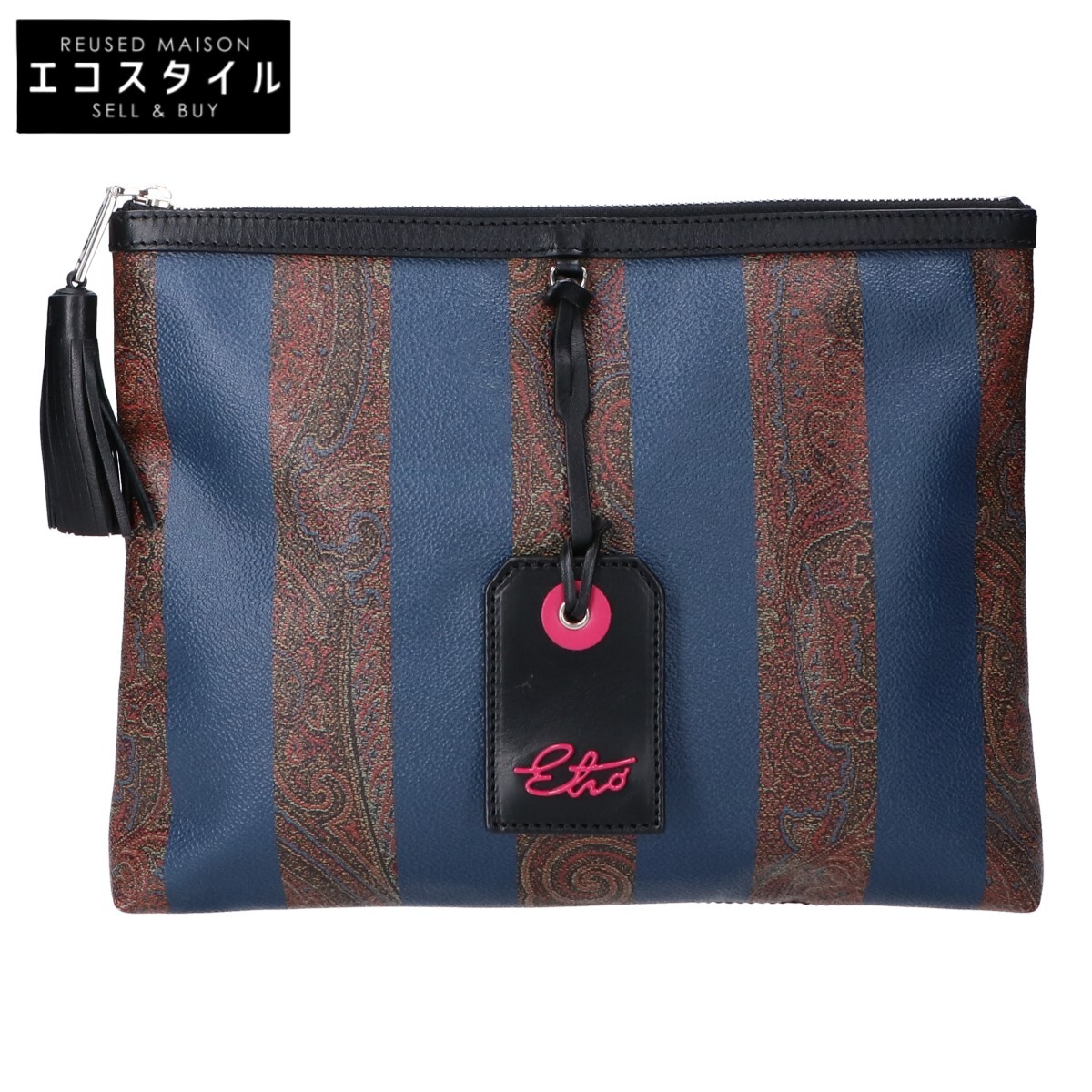 楽天市場】【バッグ】ETRO エトロ マルゴット ペイズリー柄