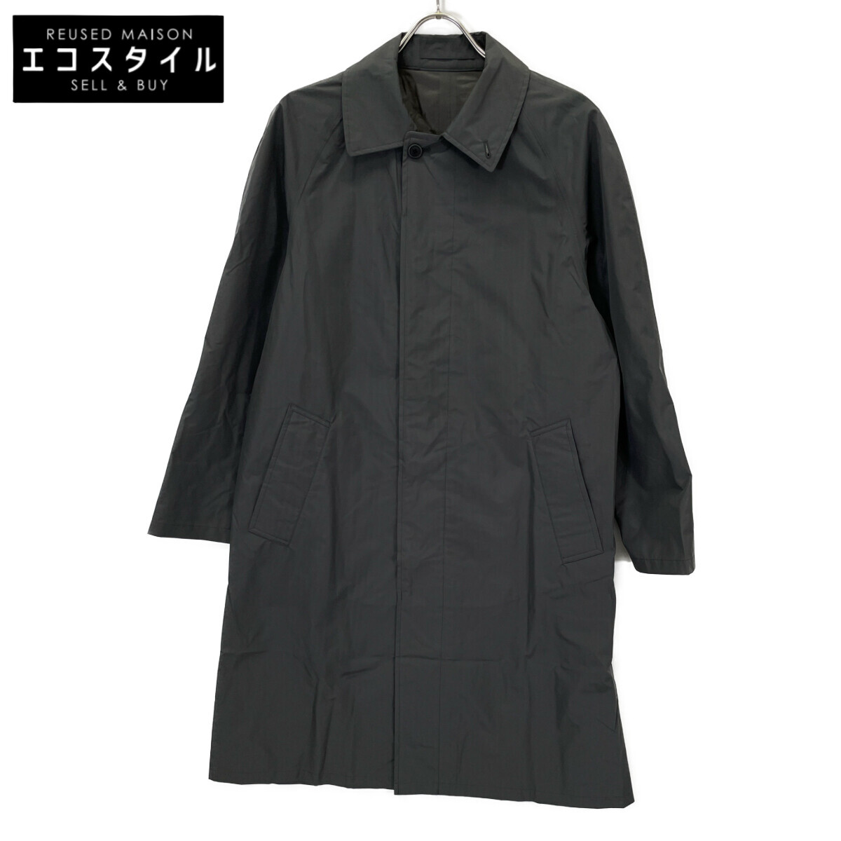 [ほぼ新品] マーガレットハウエル　MHL. ピーコート　グレー　Lサイズ マーガレットハウエル(MARGARET HOWELL)|MHL. ピーコート