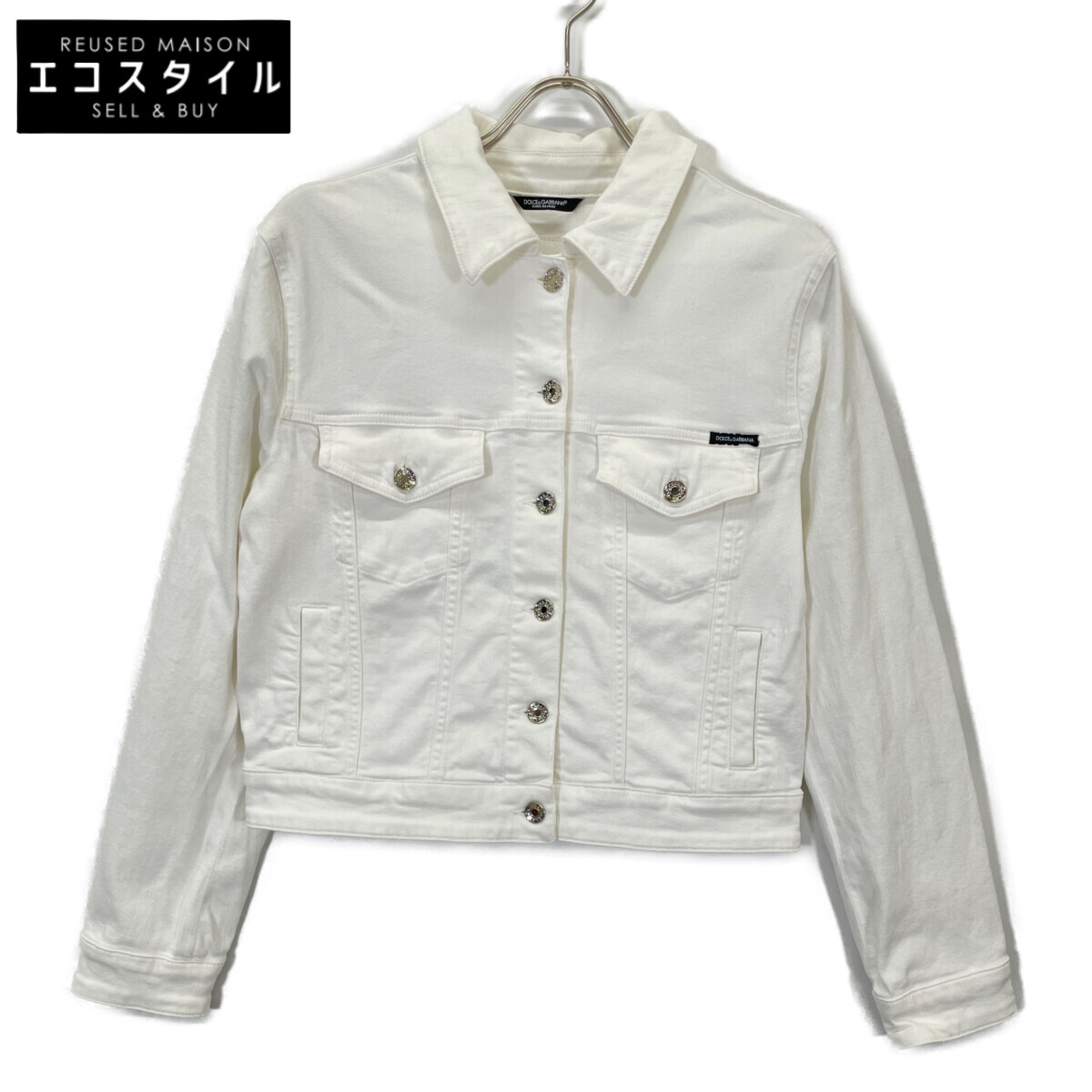 D&G デニム　ジャケット　ドルガバ　レディース　XS Yahoo!オークション -「ドルガバ デニム ジャケット」(女性用