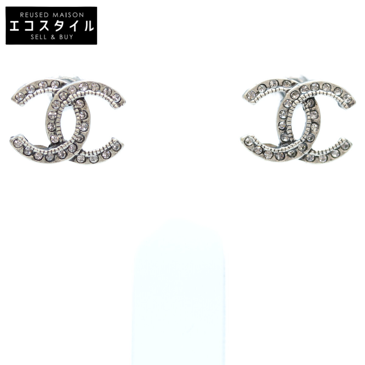 美品♡CHANELシャネル ピアス　ココマーク ライオン ゴールド レディース CHANEL シャネル ココマーク ラインストーン ライオン モチーフ