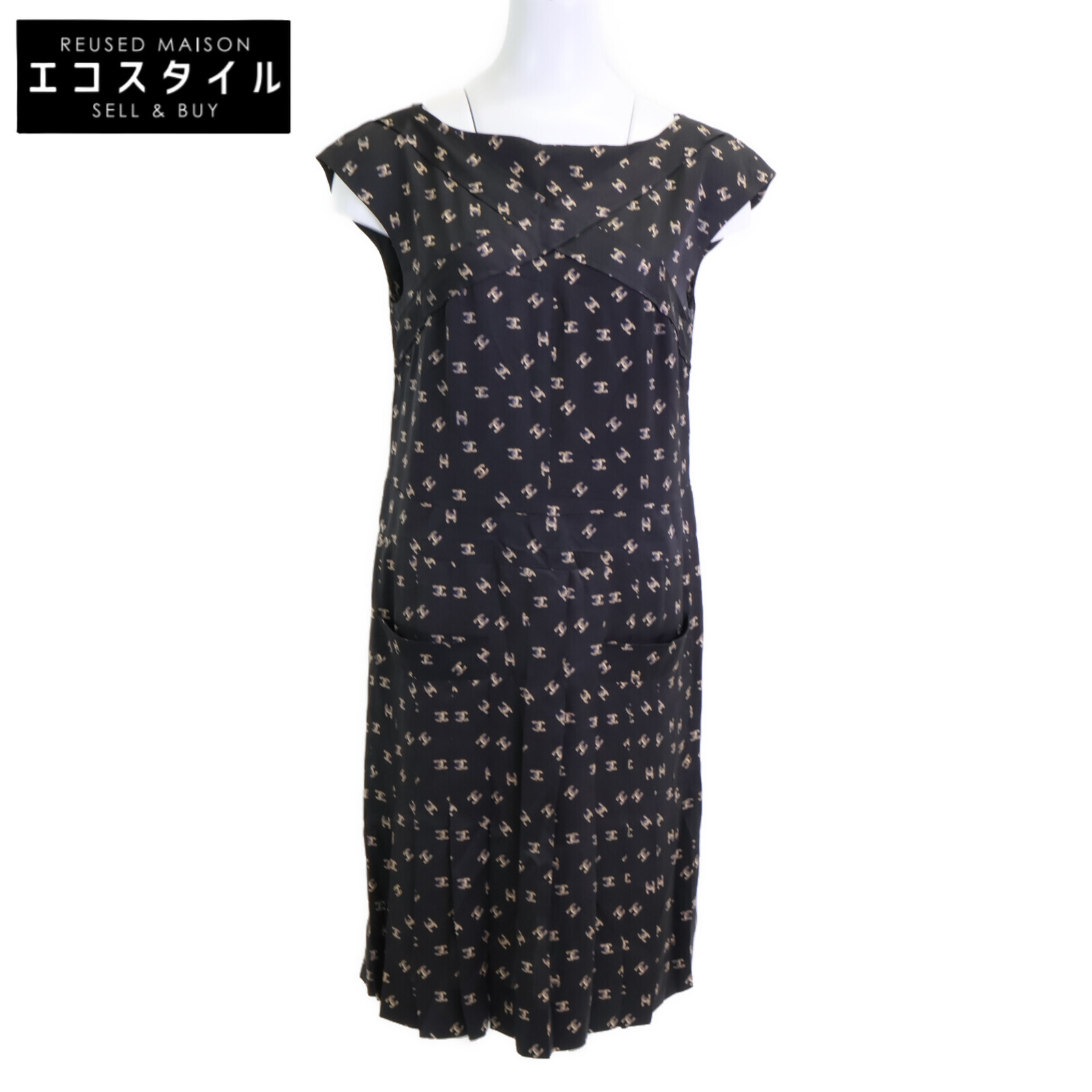 楽天市場】シャネル CHANEL ワンピース ノースリーブ 衣料品