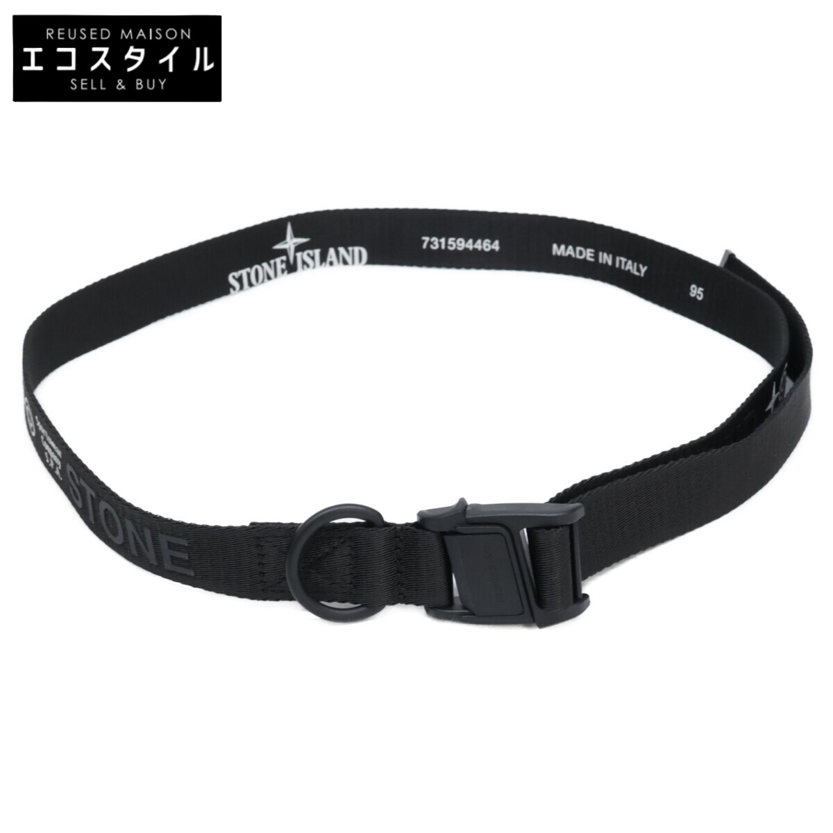 ストーンストーンアイランド ベルト TAPE BELT ナイロン ロゴバックル STONE ISLAND ストーンアイランド ベルト TAPE BELT 761594873