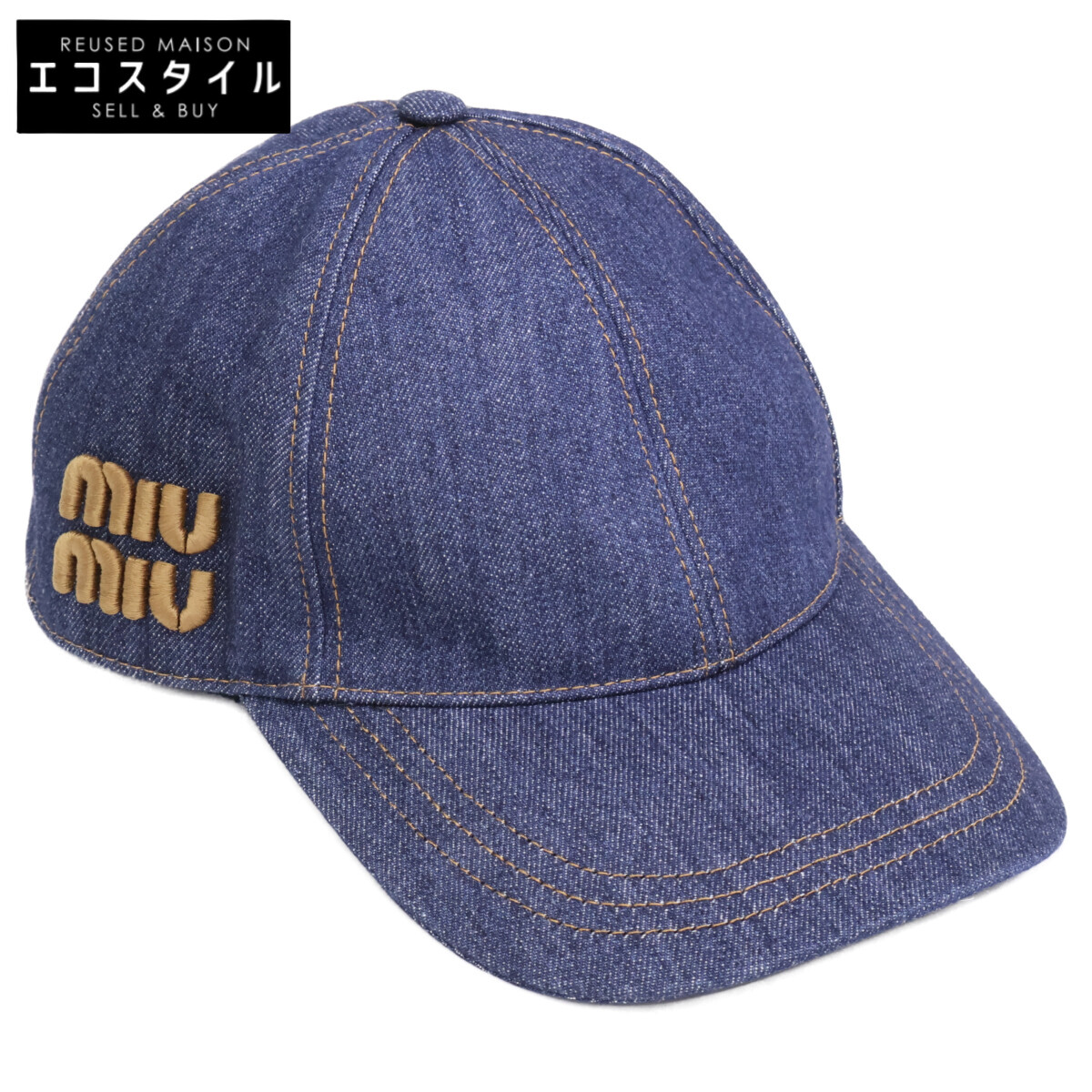 楽天市場】MIUMIU ミュウミュウ ベースボールキャップ 5HC179