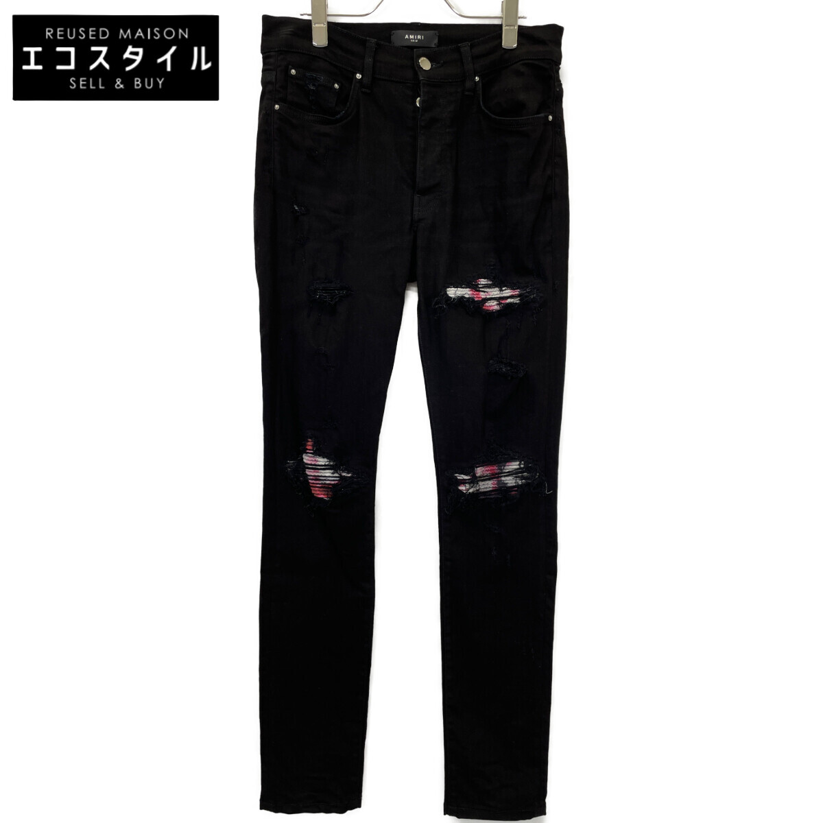 アミリ 28 あ SOLD}AMIRI アミリ Snake Patch Jean{-AIA} - underbar