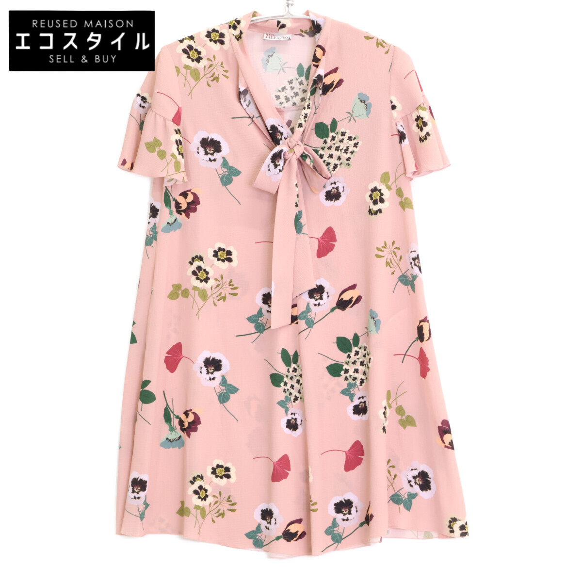 RED VALENTINO レッドヴァレンチノ SR0VAH404HU ﾋﾟﾝｸ 花柄 ﾌﾞﾗｳｽ トップス 40 ピンク メンズ 【中古】