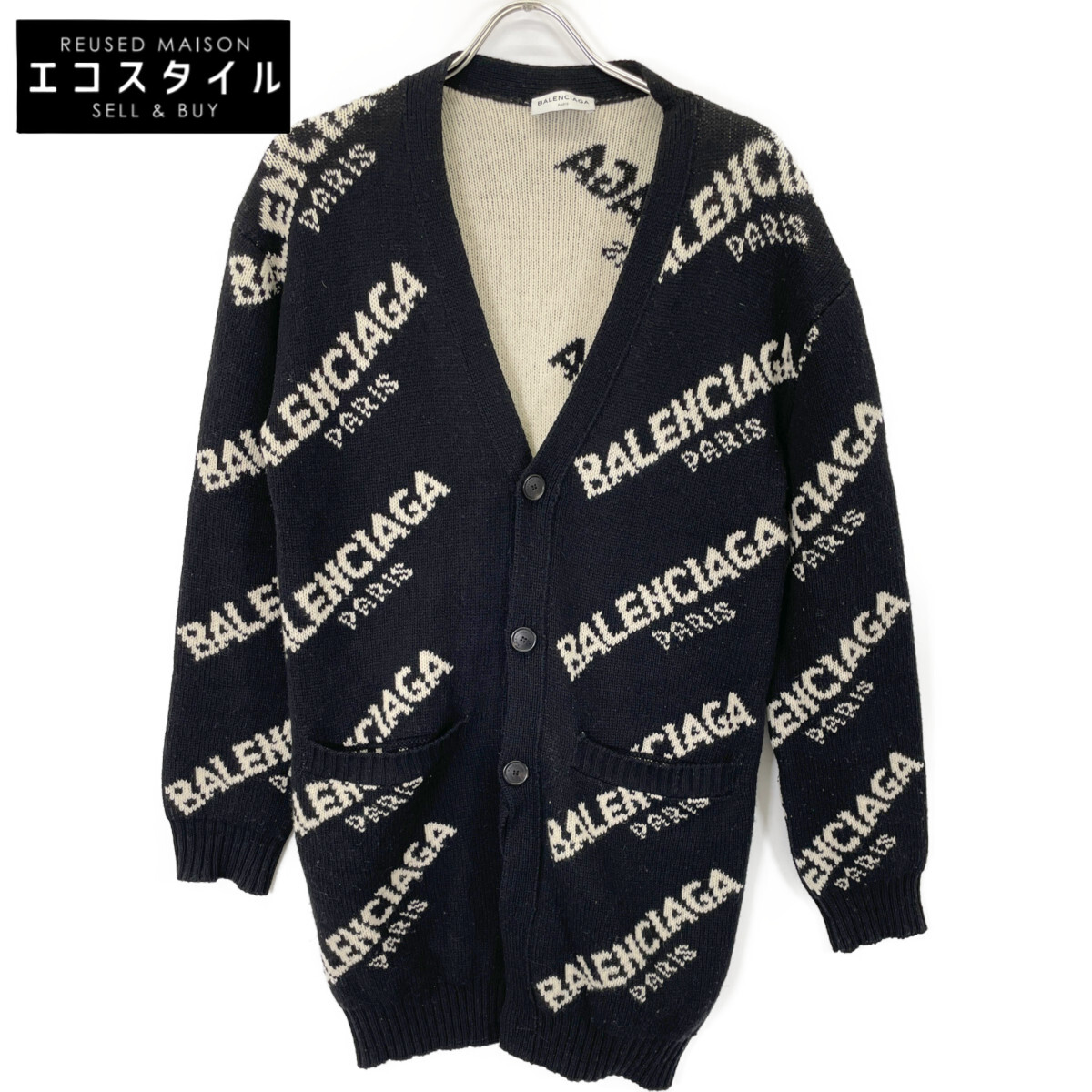 BALENCIAGAバレンシアガニットカーディガン男女兼用 楽天市場】バレンシアガ BALENCIAGA メンズ トップス ニット