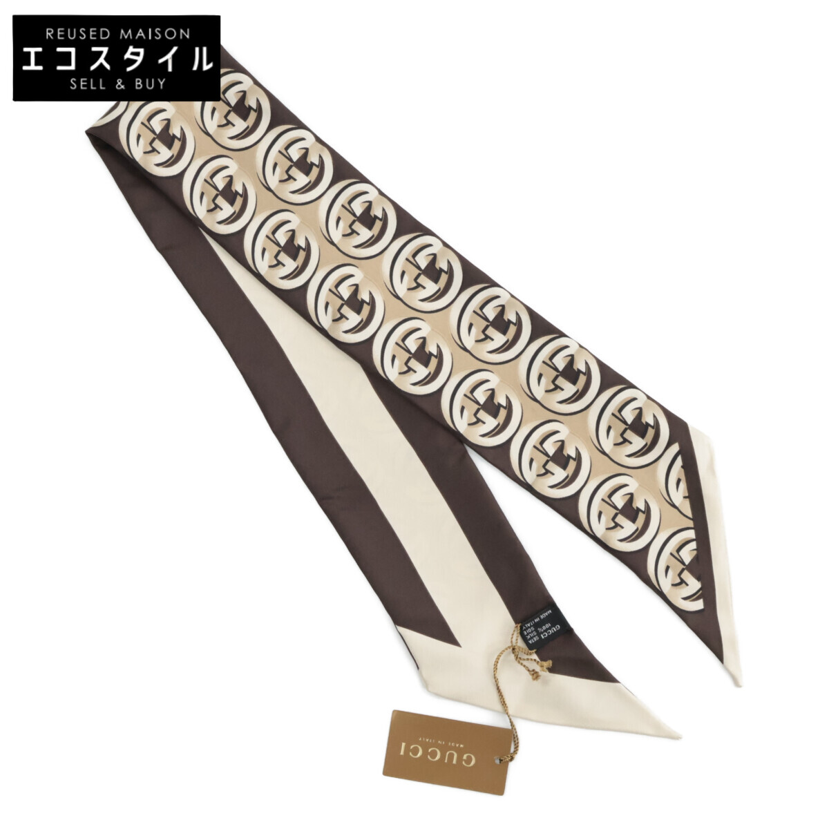 楽天市場】GUCCI 【グッチ】 スカーフリング メッキ素材