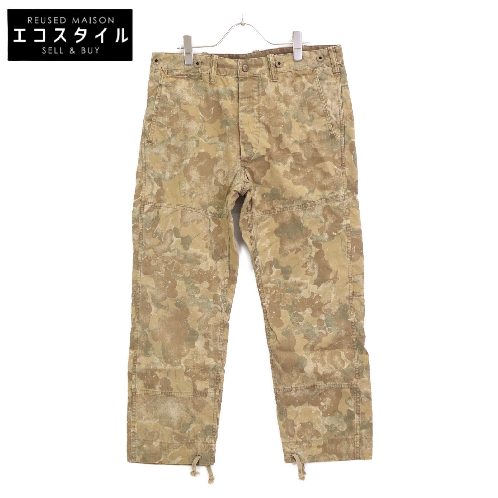 RRLダブルアールエル 迷彩カーゴパンツ 29 カモ CAMO リップストップ 000000001684.jpg