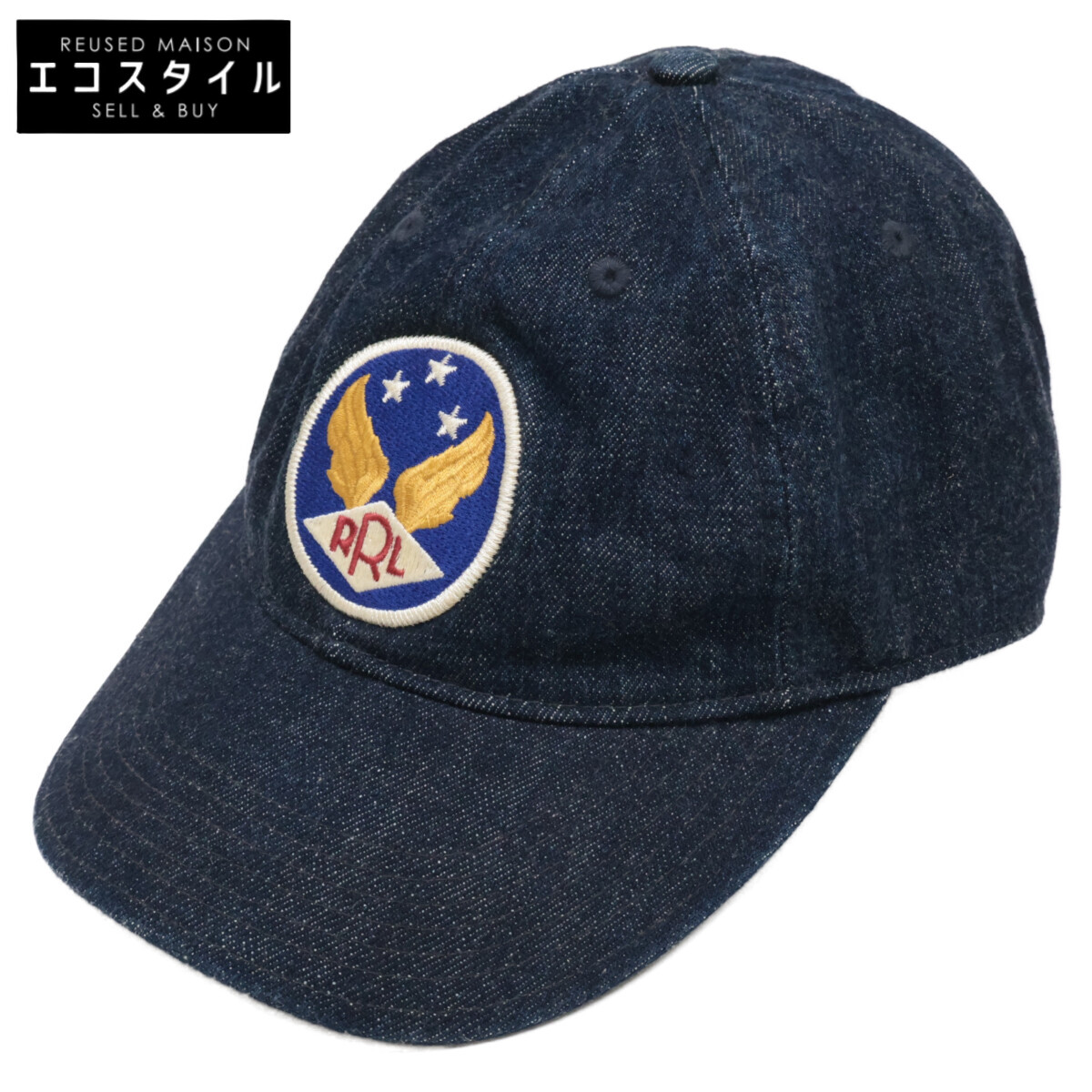 DOUBLE RL ネイビー キャップ　RRL 楽天市場】RRL ダブルアールエル キャップ サイズ:ONE SIZE