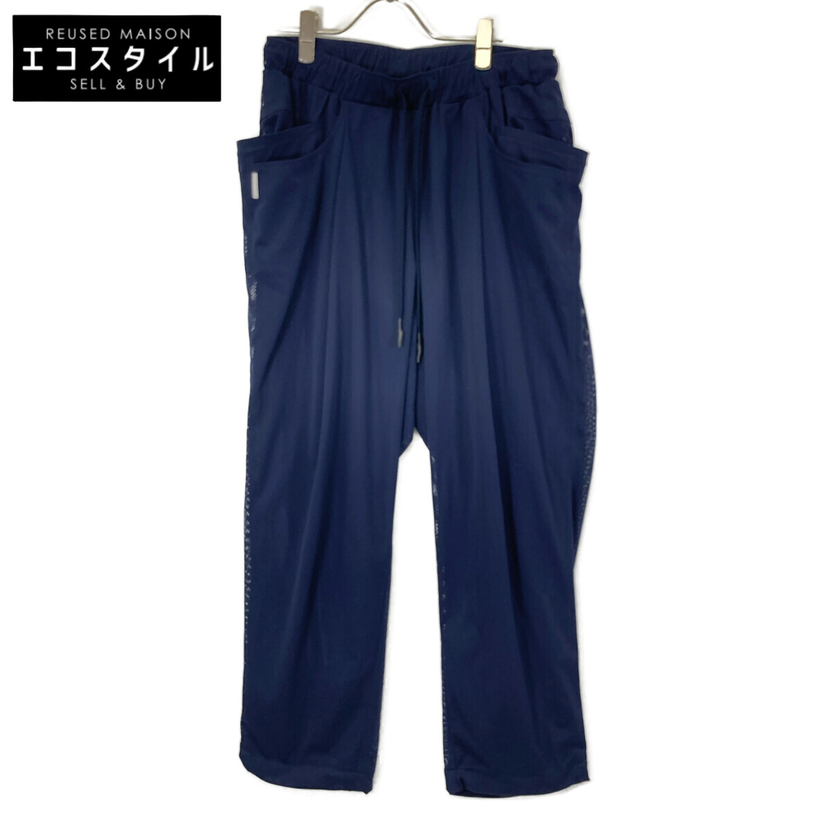 【美品】SEE SEE ナイロン ワイドイージーパンツ Navy（24SS,M） SEE SEE x DICKIES WIDE TAPERED EASY PANTS【NAVY】 – STUDY SHOWROOM