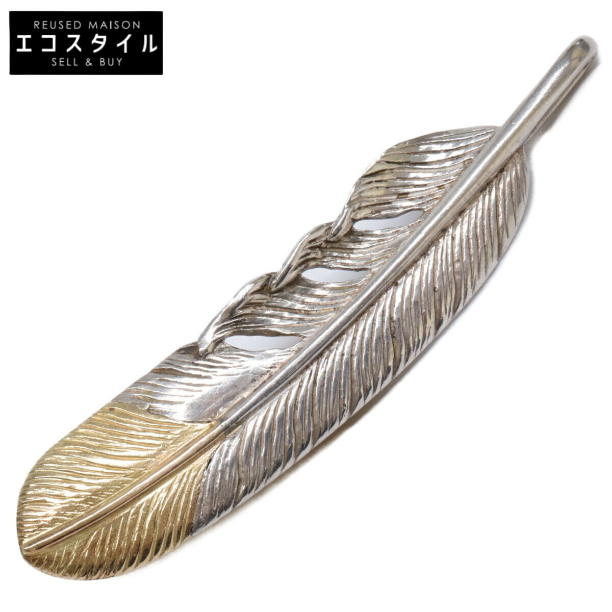 【中古】タディ&キング　特大爪SVフェザーK18イーグルメタル TADY&KING爪SVフェザーGPイーグル 特大サイズ ALL ITEM