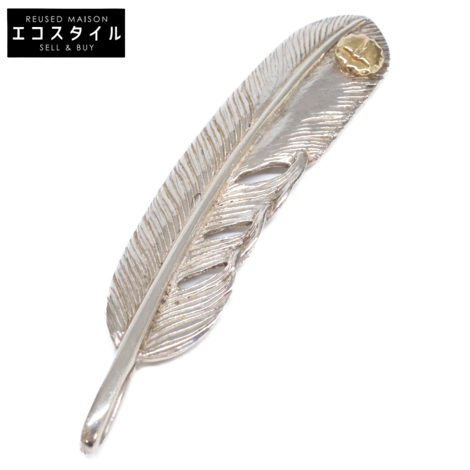 【中古】タディ&キング　特大爪SVフェザーK18イーグルメタル TADY&KING - タディ&キング TADY&KING 爪 K18 SVフェザー 特大