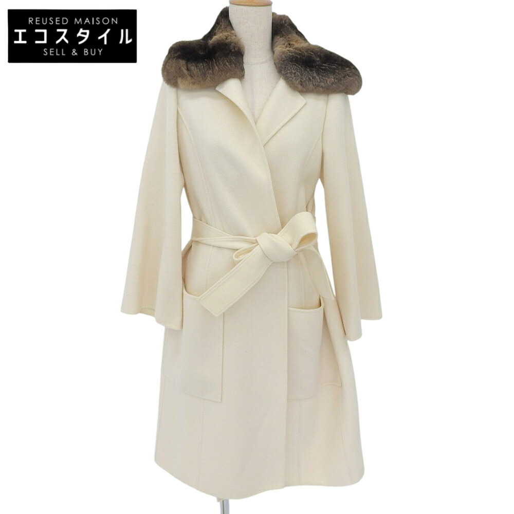 美品✨　フォクシー　中綿コート　FOXEYロングコート　ベージュ フォクシー 中綿コート FOXEYロングコート ベージュ COAT COLLECTION