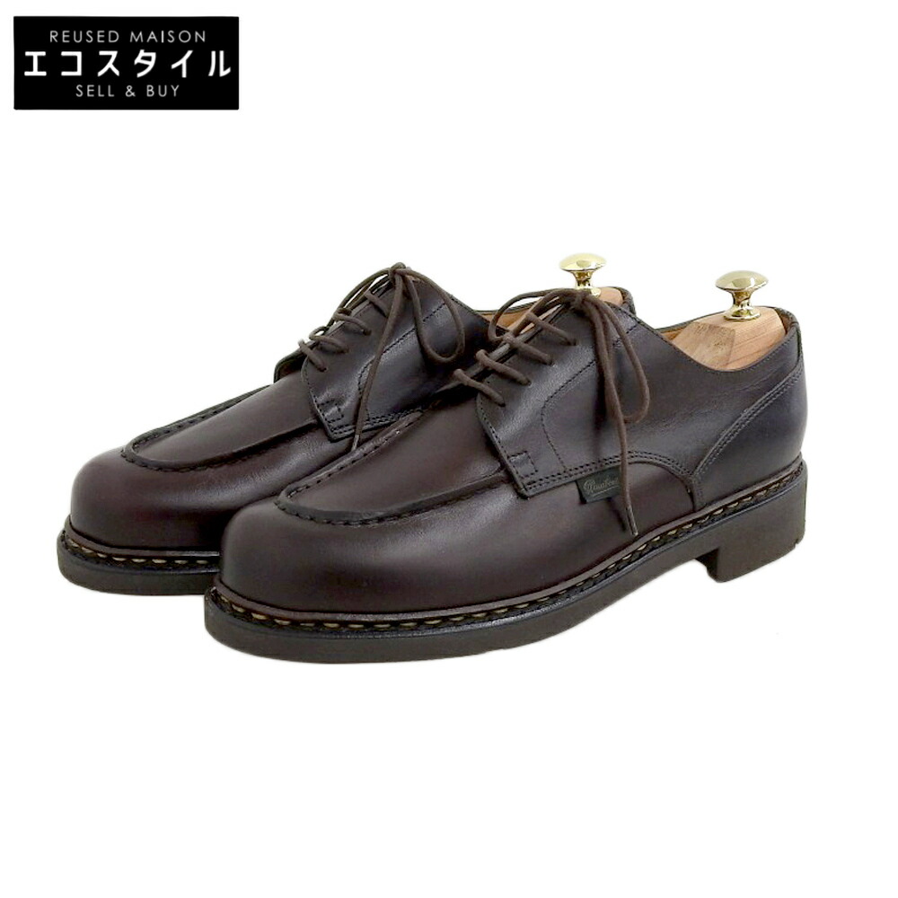 【Paraboot】エディフィス別注シャンボード　UK7.5 PARABOOT】パラブーツ EDIFICE別注 シャンボード クレイジーパターン U
