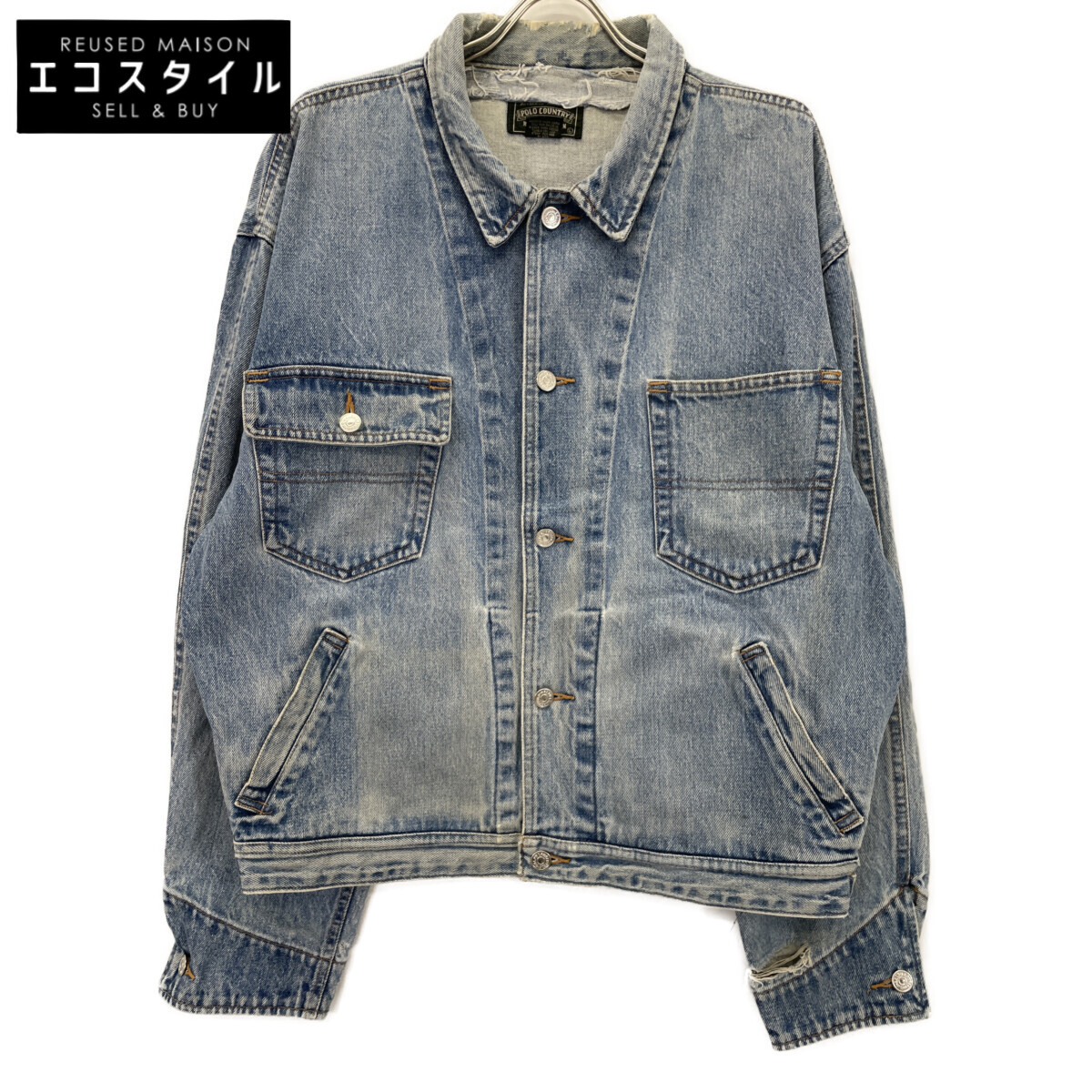 【80s】Ralph Lauren Country 短丈 デニムジャケ 80s】Ralph Lauren Country 短丈 デニムジャケ 楽天市場】80s