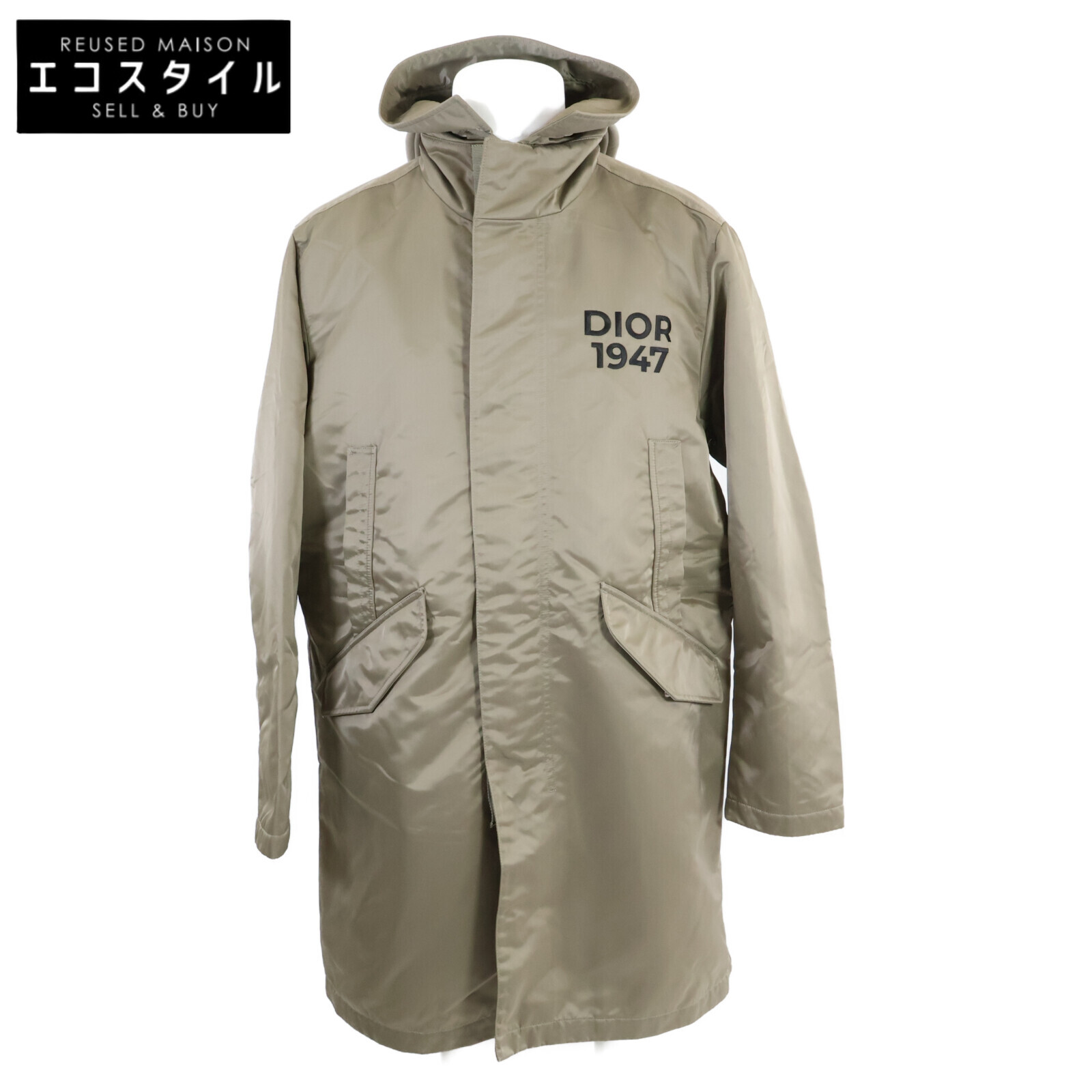 21ss Dior Homme 013C402B3830 フーディージャケット DIOR HOMME ディオール オム 21SS ネイビー 013C402B3830 ロゴパッチ