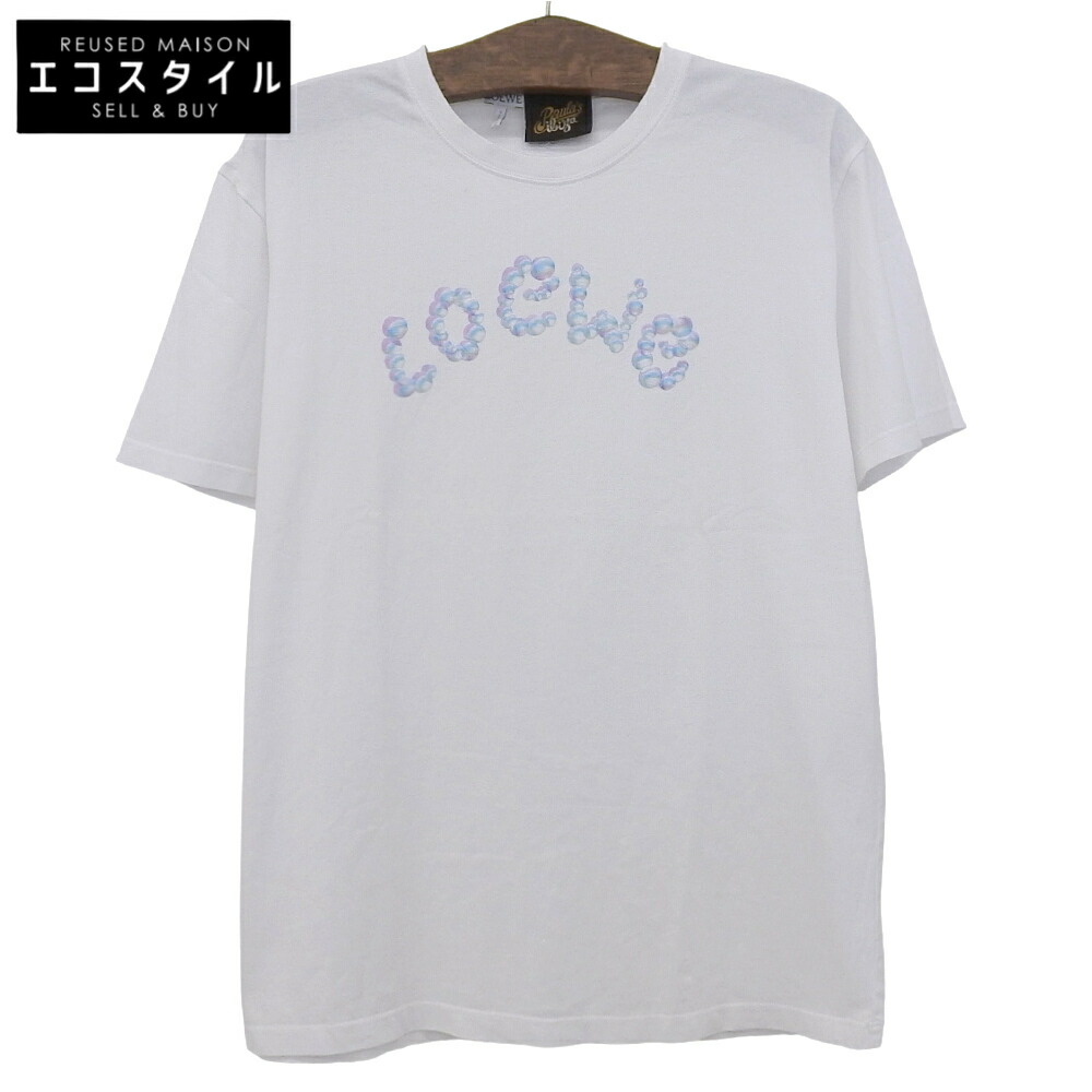 楽天市場】ロエベ LOEWE メンズ デボス アナグラム Tシャツ【WHITE