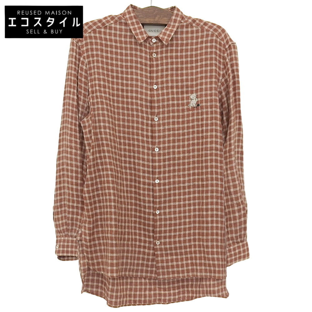 楽天市場】GUCCI(グッチ) シンボルズ 長袖 シャツ トップス アパレル