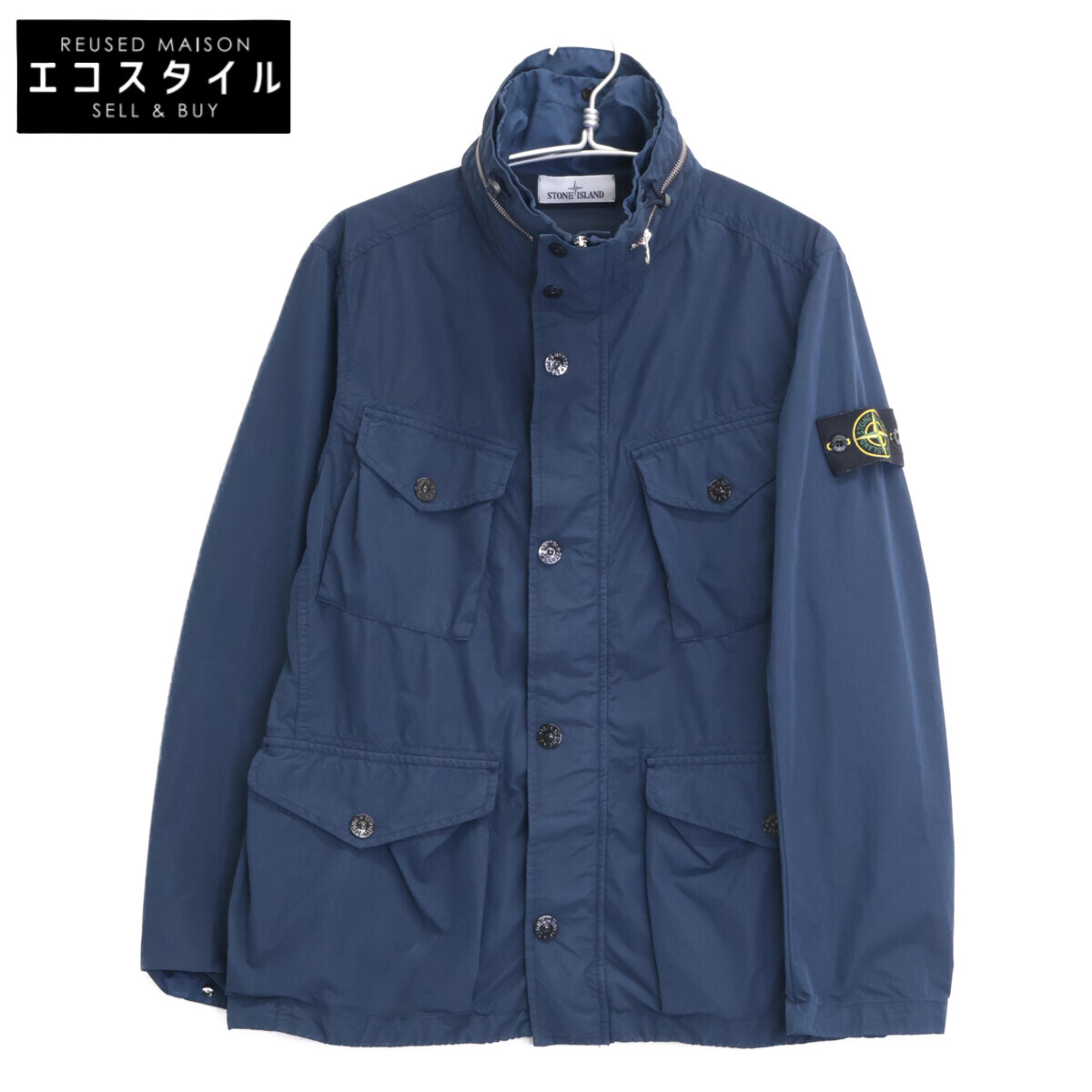 【STONE /ストーンアイランド】シェルジャケット STONE ISLAND (ストーンアイランド) ソフトシェル フルジップ