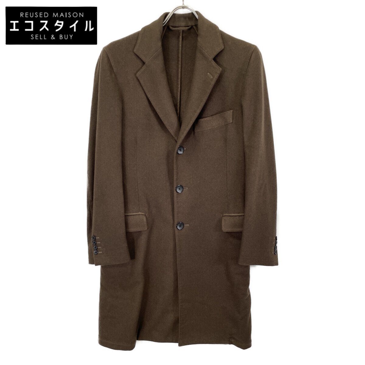ベルベスト belvest カシミヤチェスターコート BELVEST (ベルベスト) Wool Cashmere Chester coat カシミア シングル
