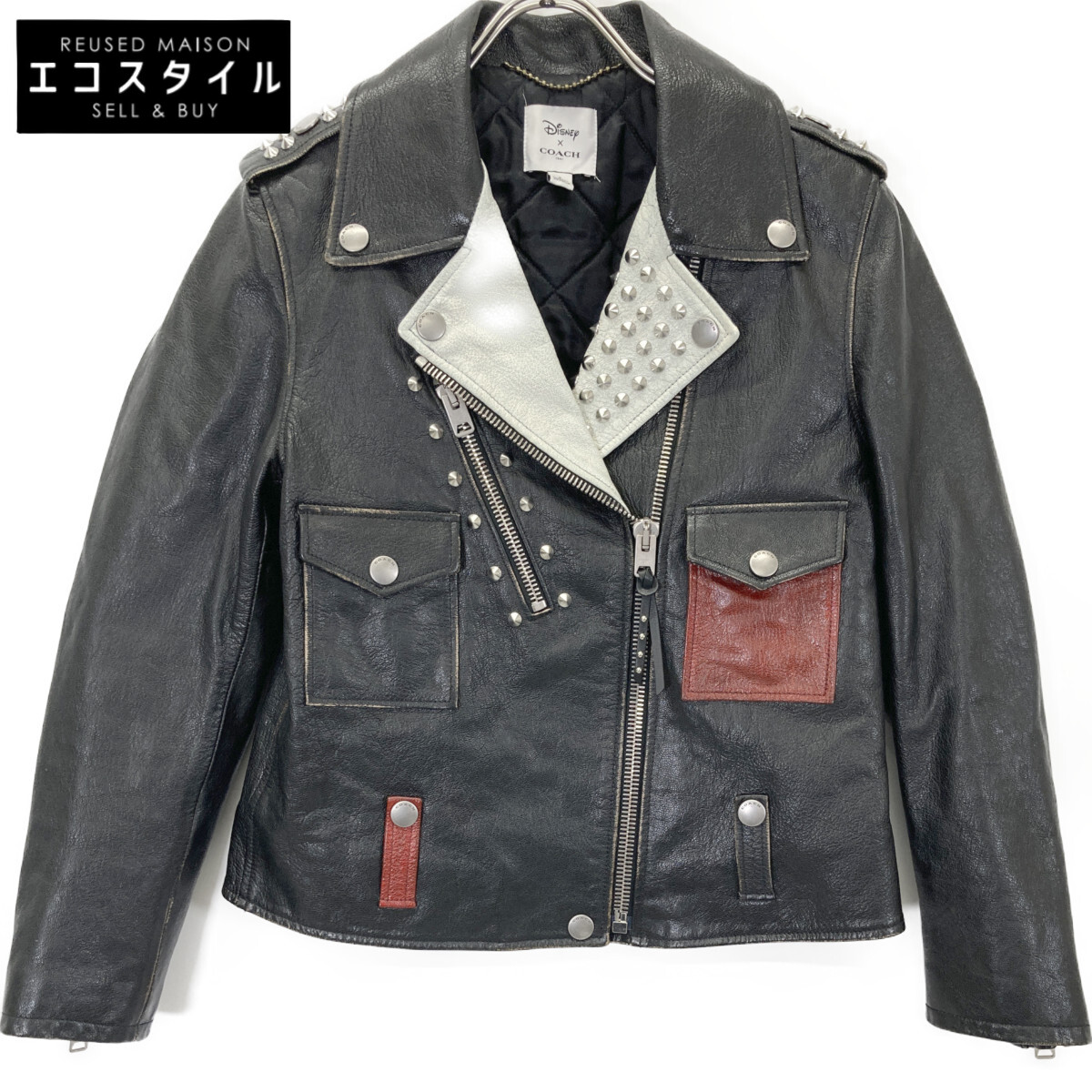 楽天市場】COACH コーチ/Disneyコラボ スタジャン/F29068/E1702/XS