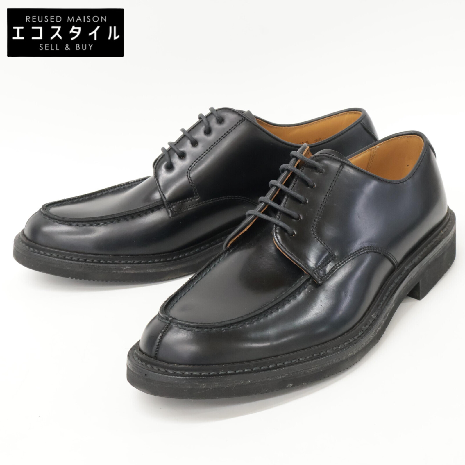 d0177 【未使用に近い】 リーガル ストレートチップ 26.5 黒 ブラック REGAL リーガル 革靴 ストレートチップ 26.5cm 黒